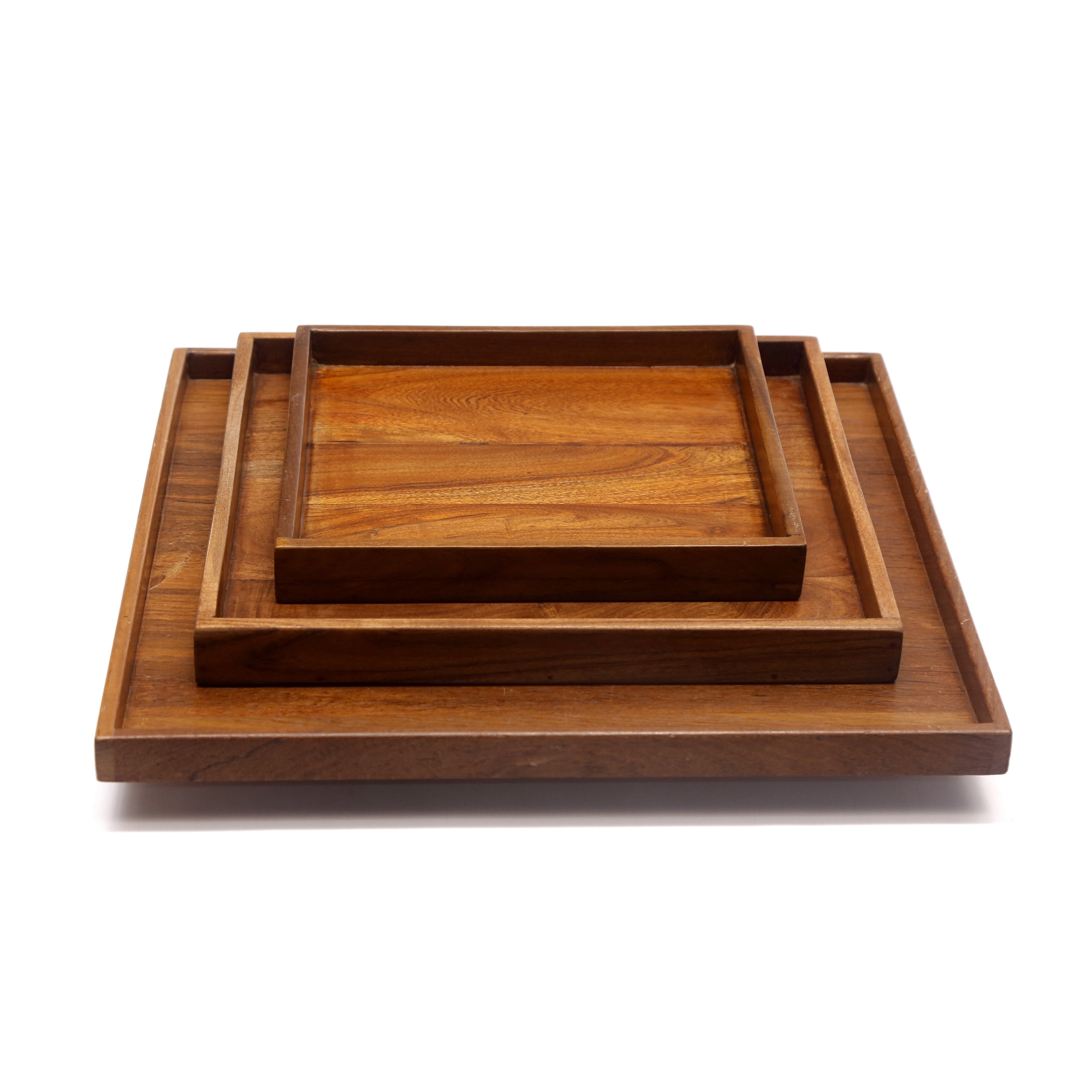 Solid Snack Tray Set Tray