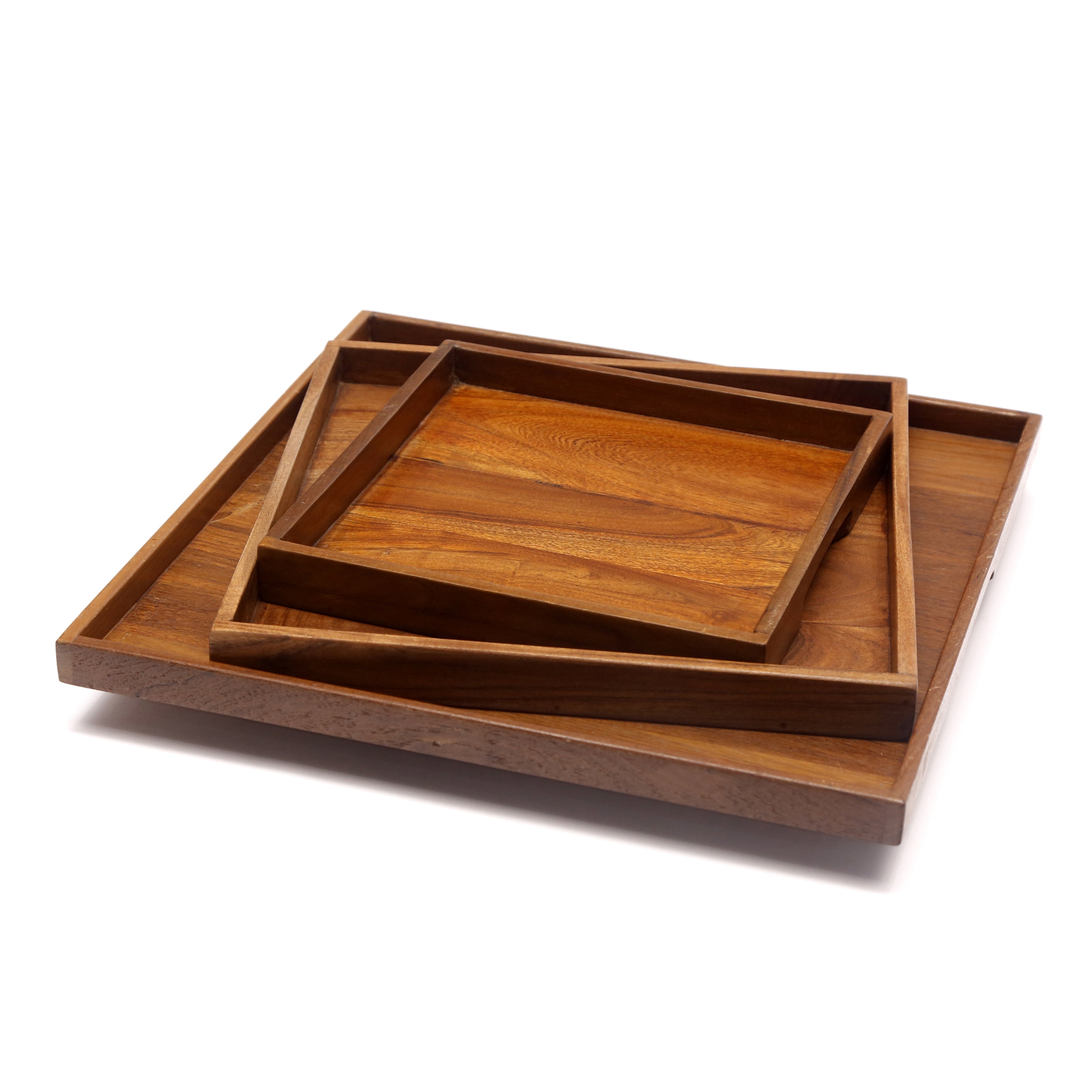 Solid Snack Tray Set Tray