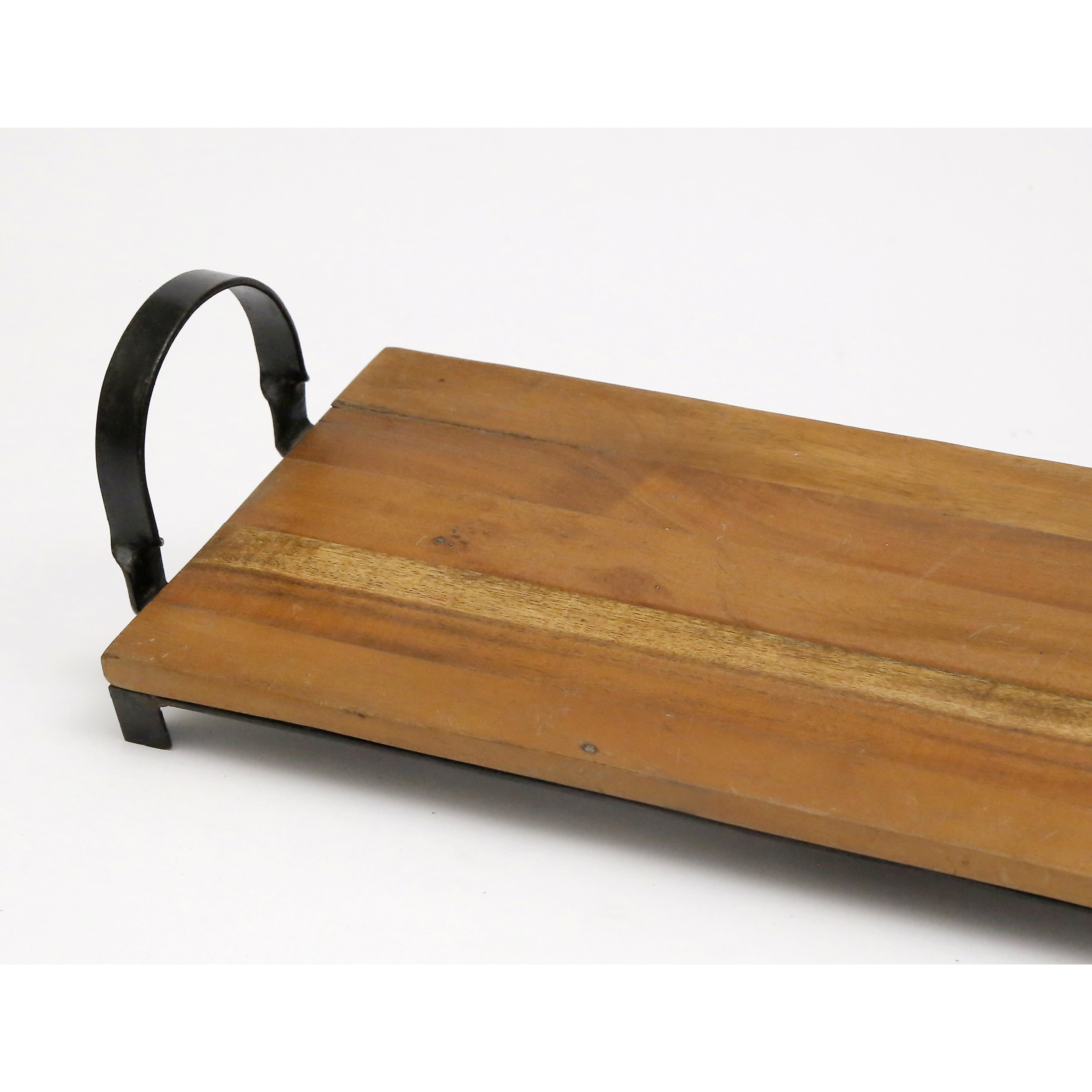 Wooden Tray Plank with Handle Tray