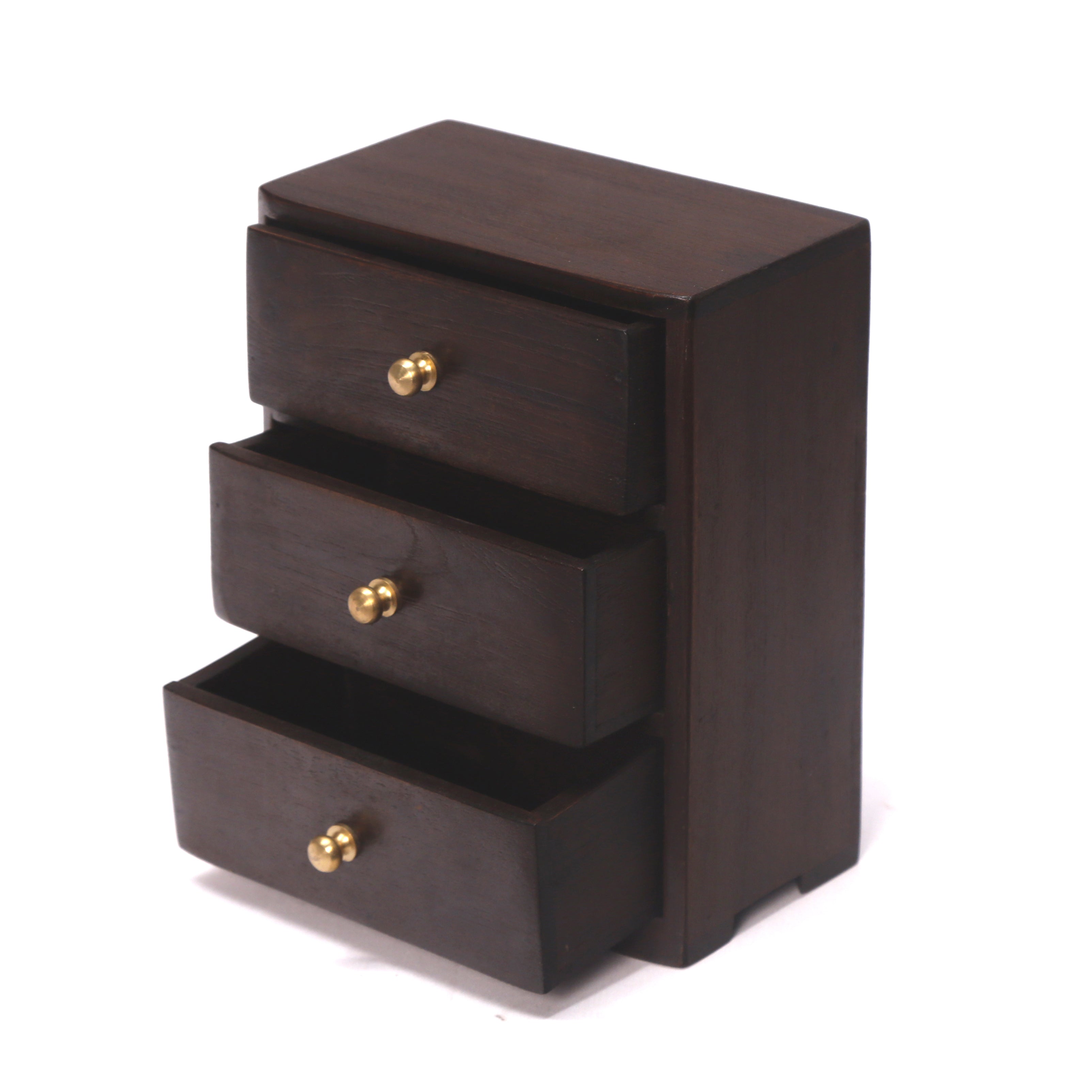 Miniature Chests of Drawers (Mahogany Touch) Desk Organizer