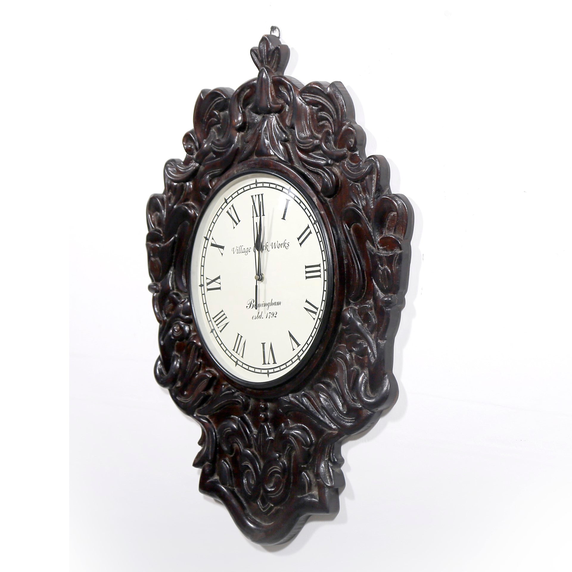 Handcarved Traditional Clock Clock