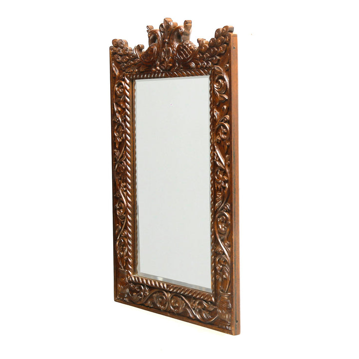 Traditional Carved Ethnic Mirror Mirror