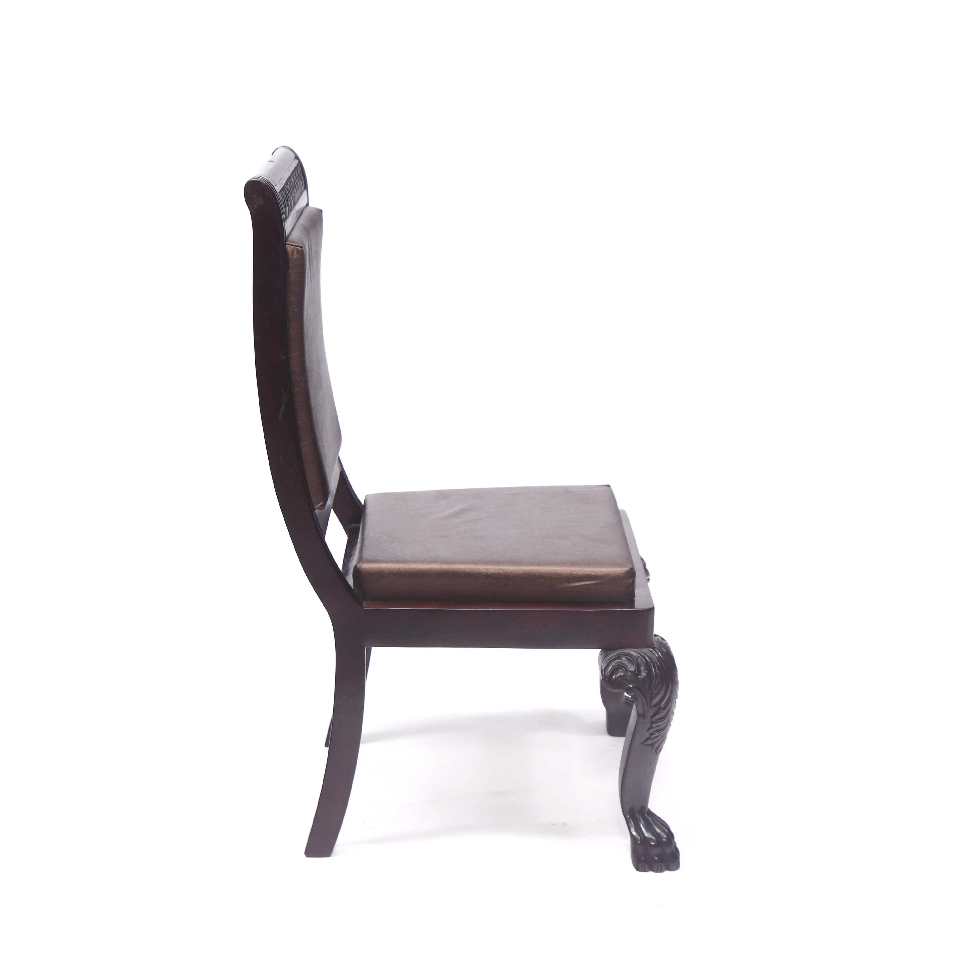 (Set of 2) Curved Back Dining Chair Dining Chair