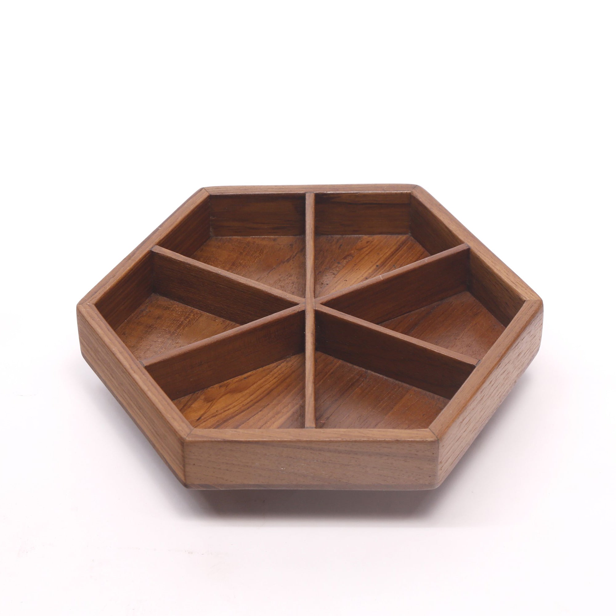 Diagonal shaped wooden platter Platter