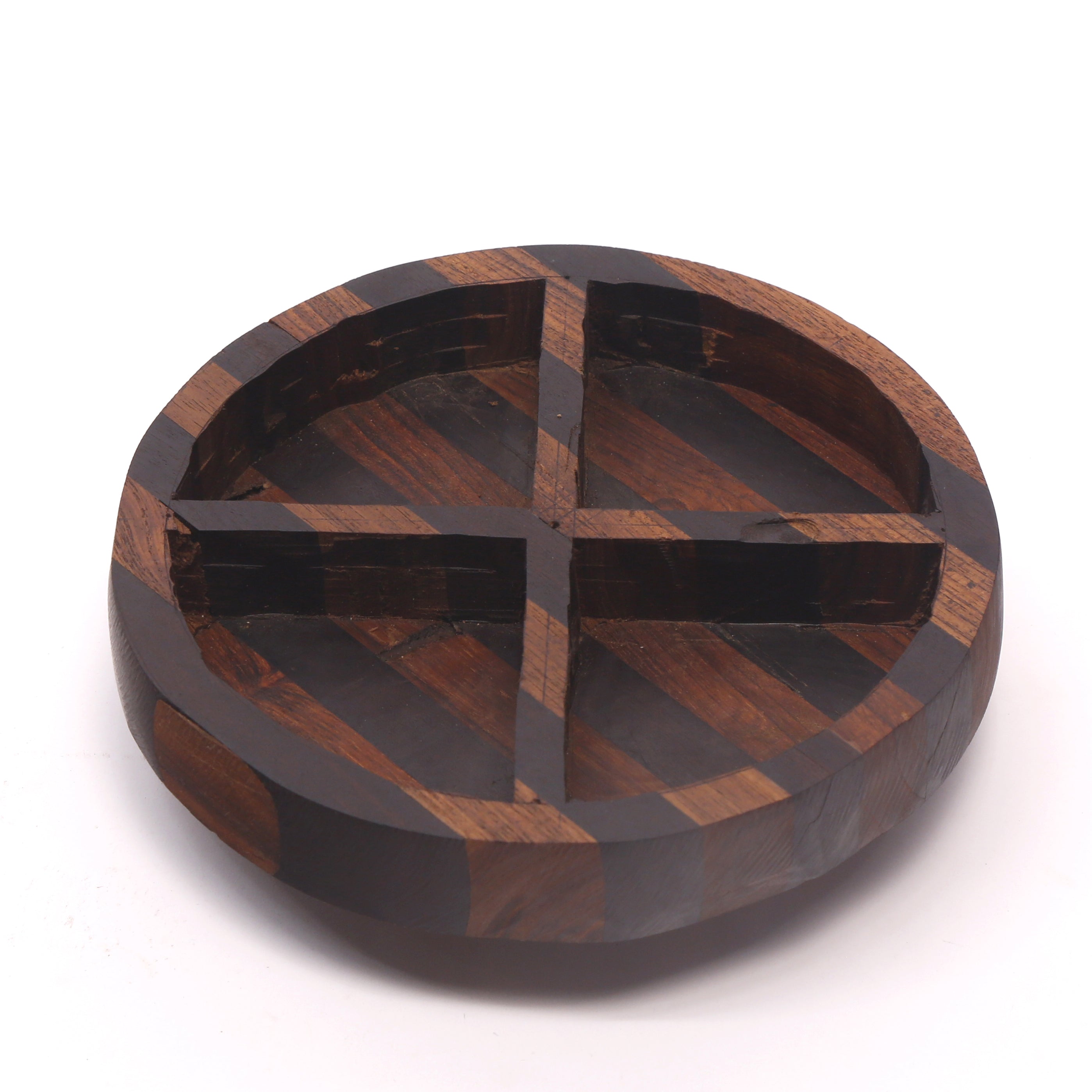 Two Tone Cross Platter Platter