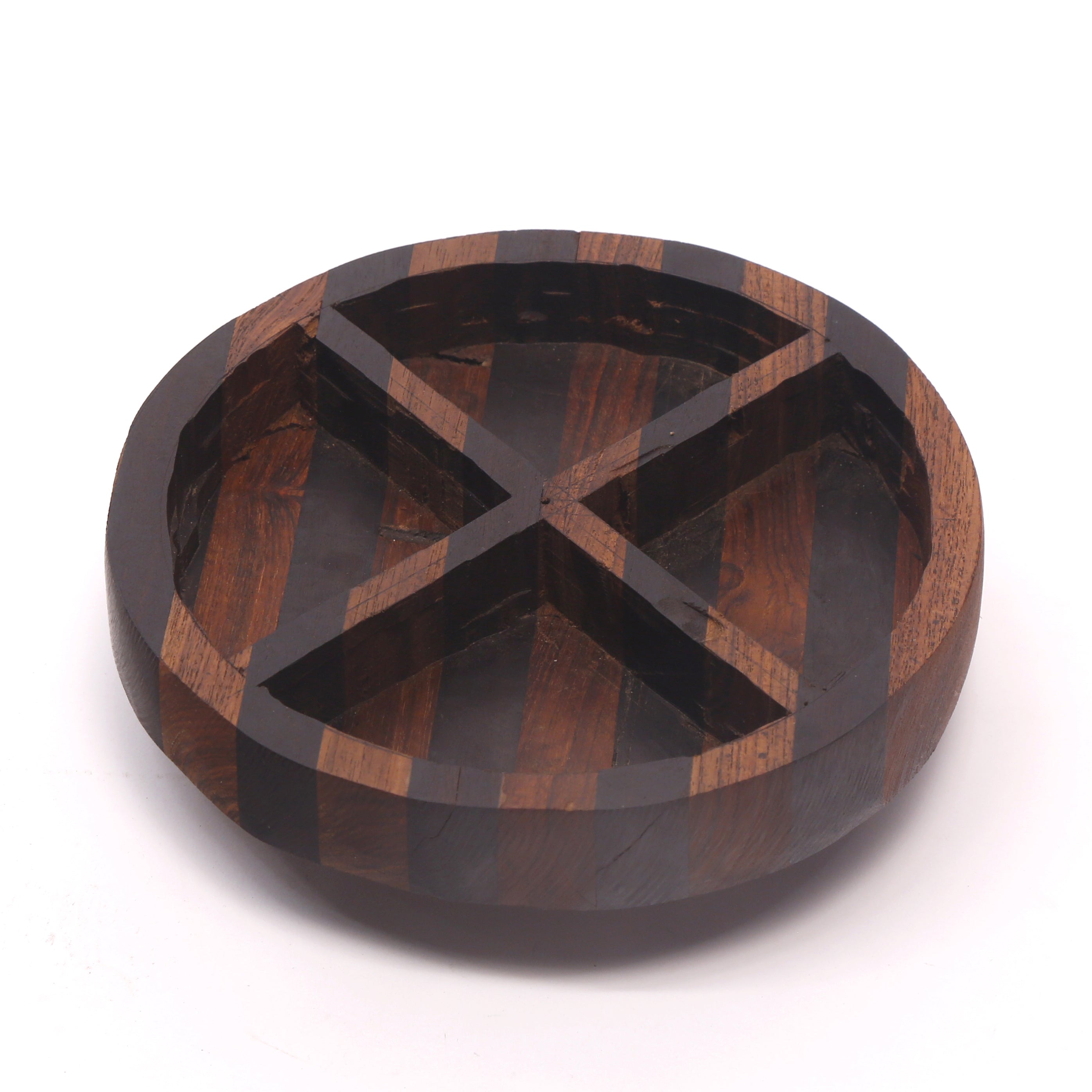 Two Tone Cross Platter Platter