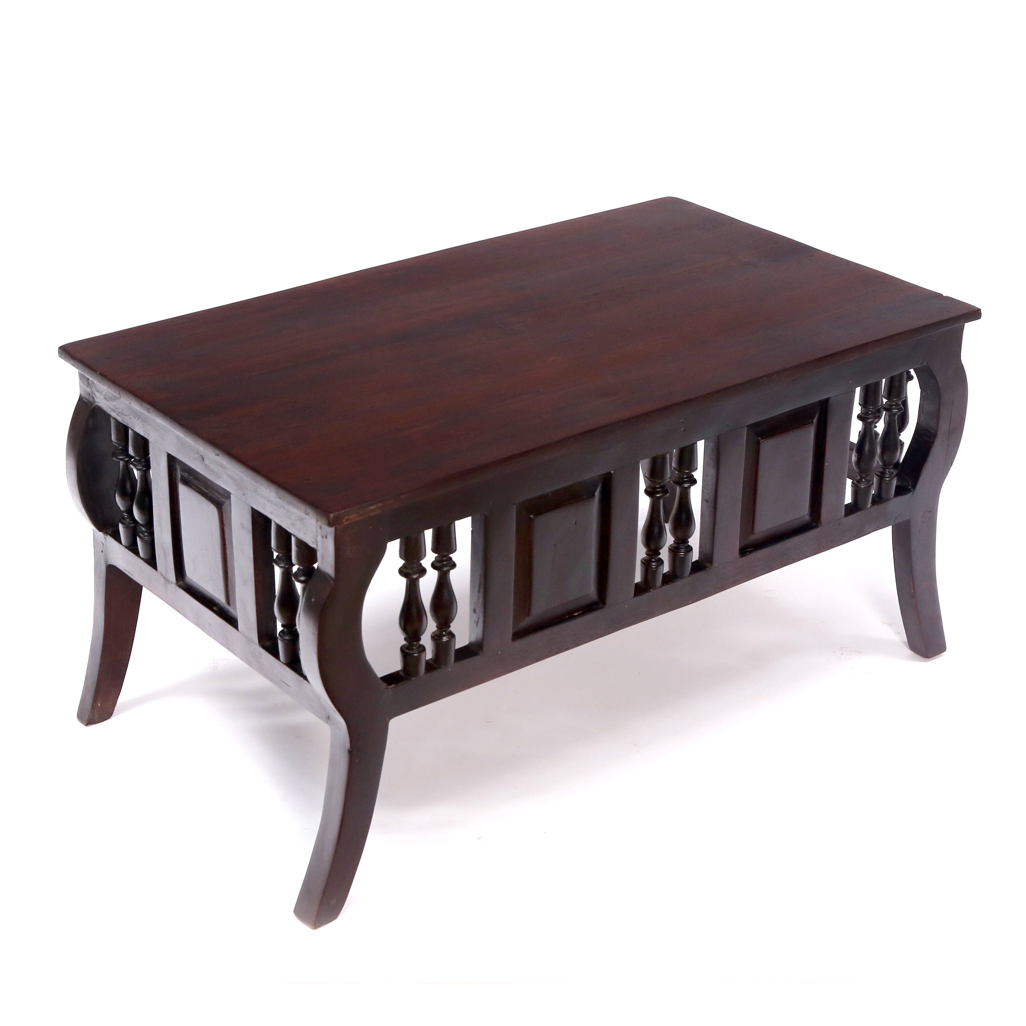 Black Touch Carved Coffee Table Coffee Table