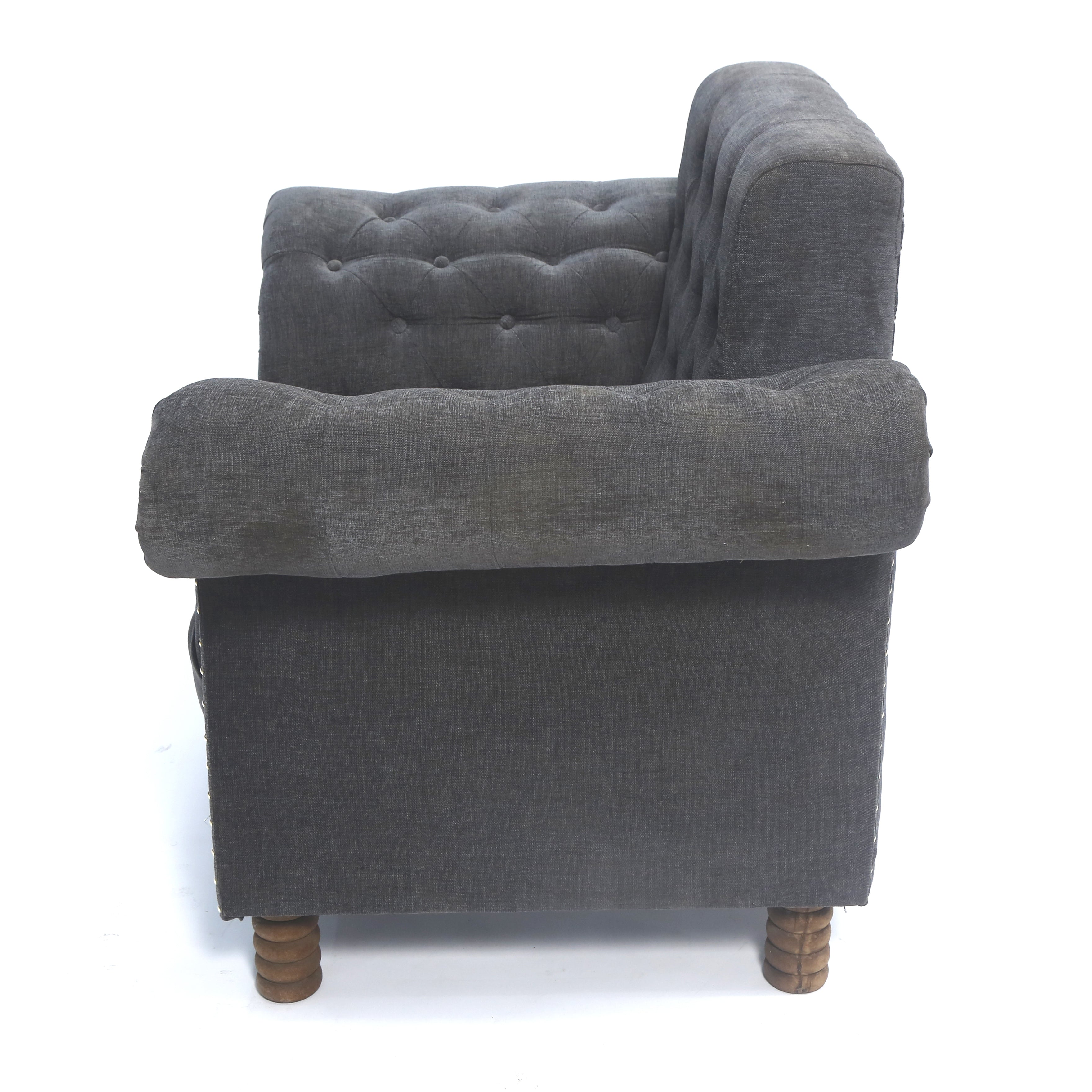 Upholstered Royal Curve single Seater Sofa Sofa