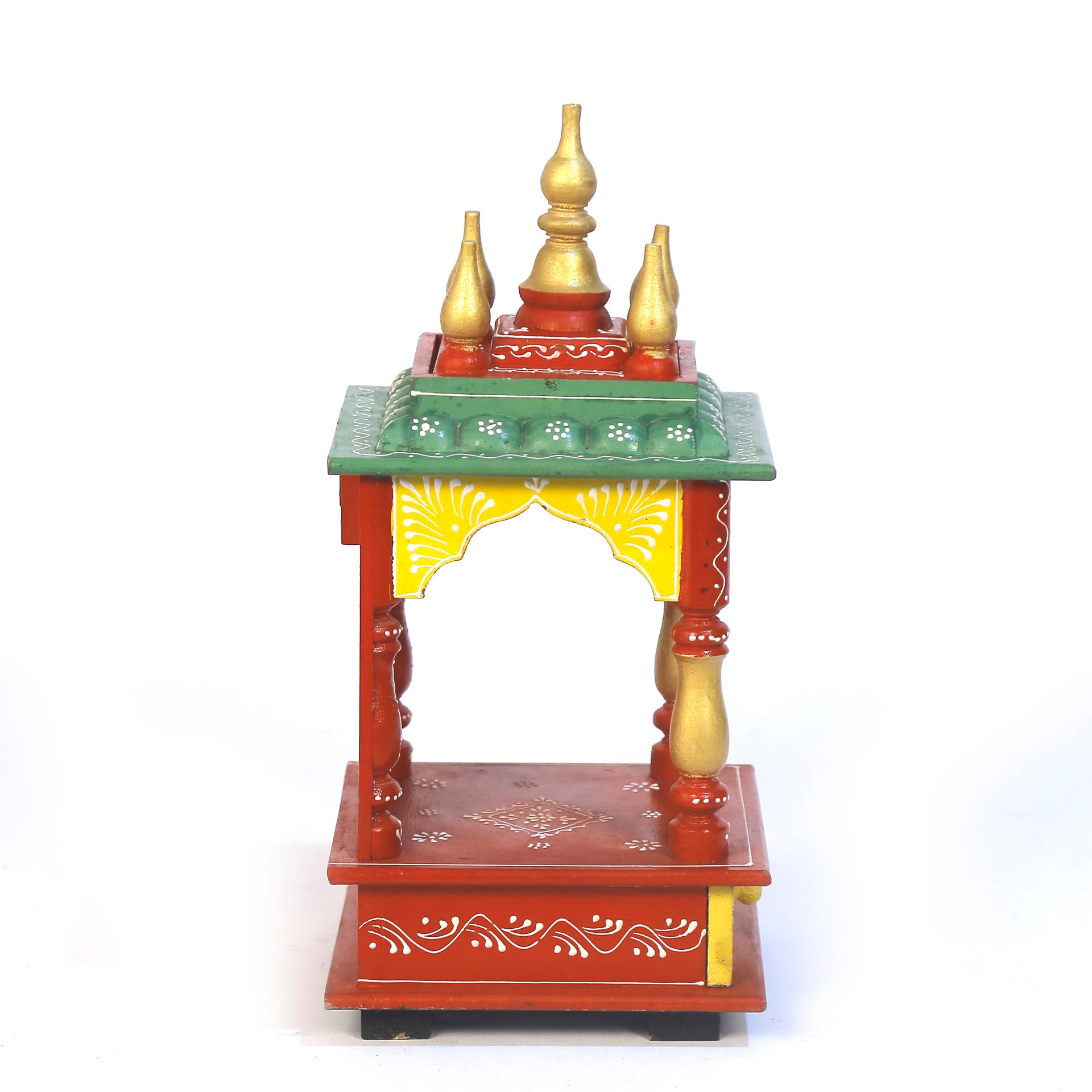 Brick Coloured Temple Temple