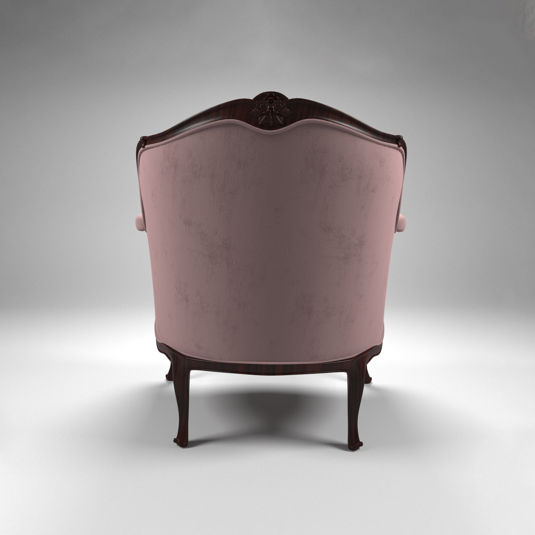 Spacious Intricate colonial design Arm Chair Arm Chair