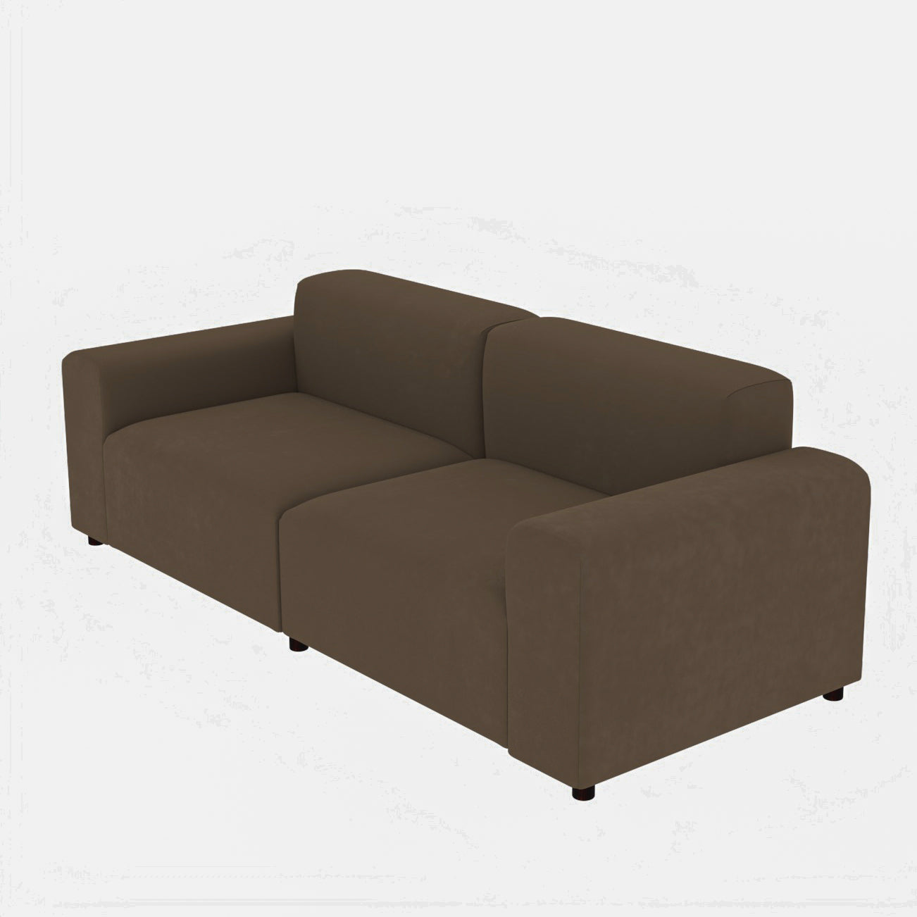 Unique Vintage Style Dark Comfort Sofa for Living Room Sofa