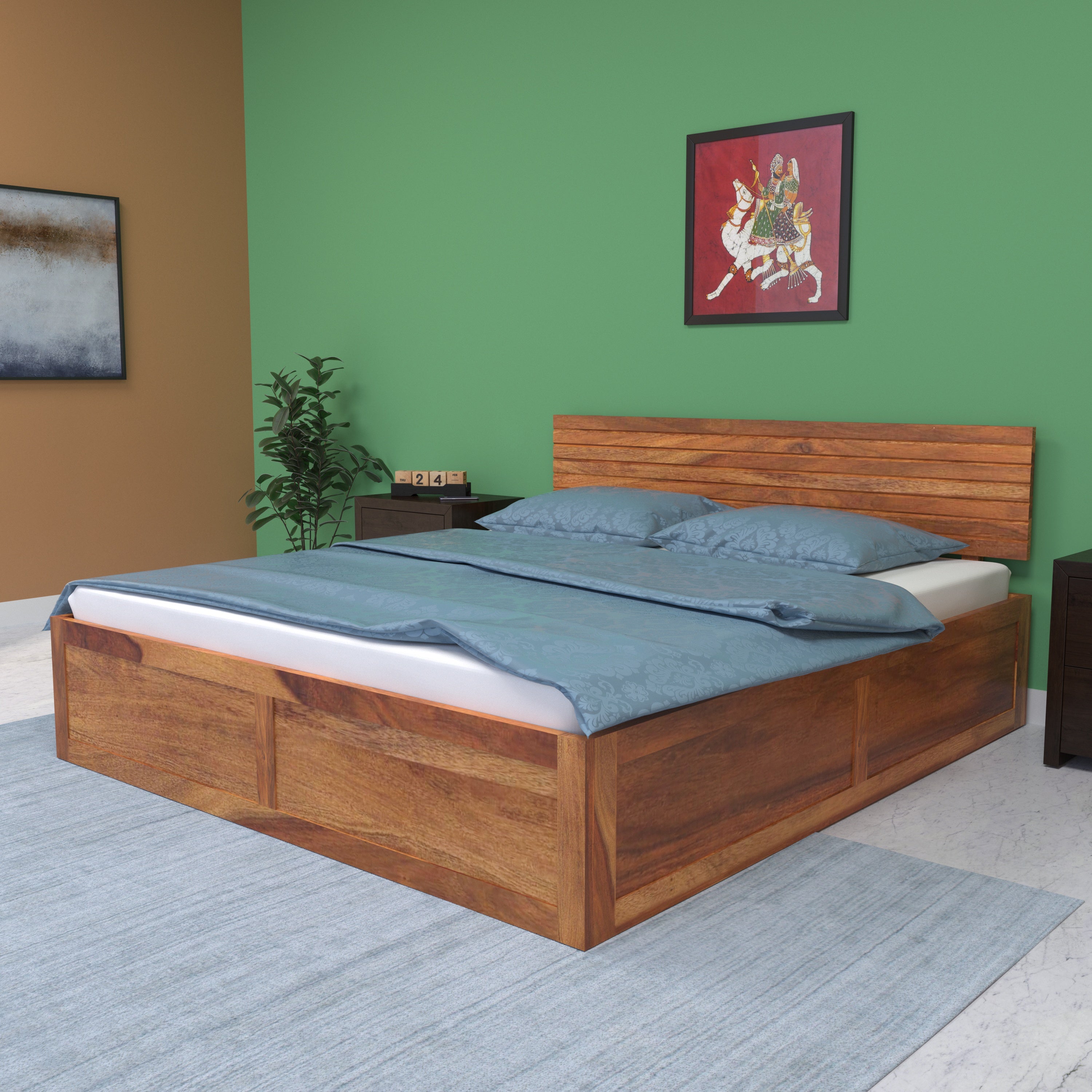 Mastercraft King Size Storage Bed Bed