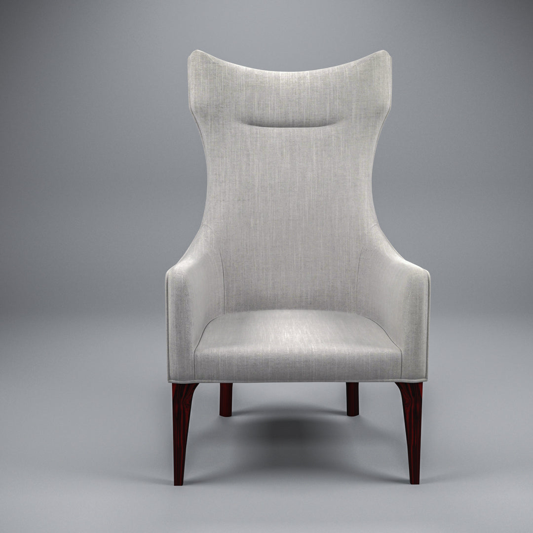 Signature White Ordinary Wooden Arm Chair Arm Chair