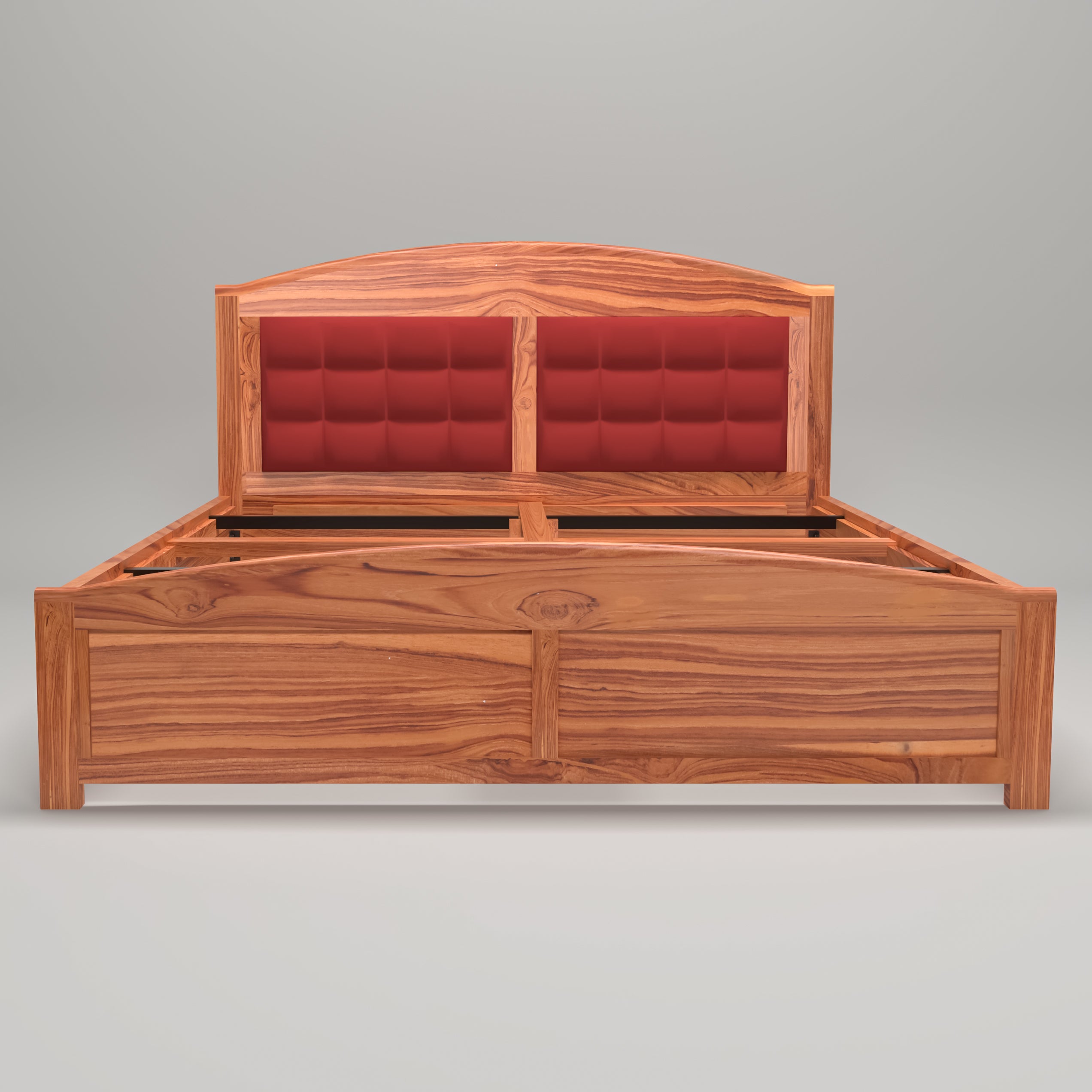 Wooden Classical Upholstered Bed Bed