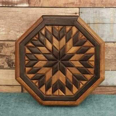 Sun Pattern Box Wooden Box
