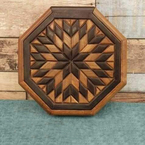 Sun Pattern Box Wooden Box