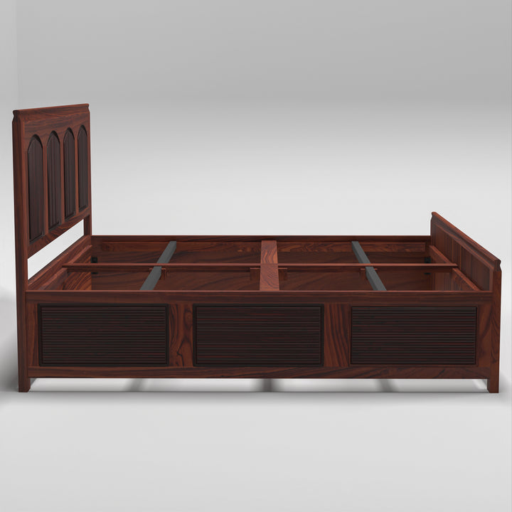 Solid Teak Traditional Bed Bed