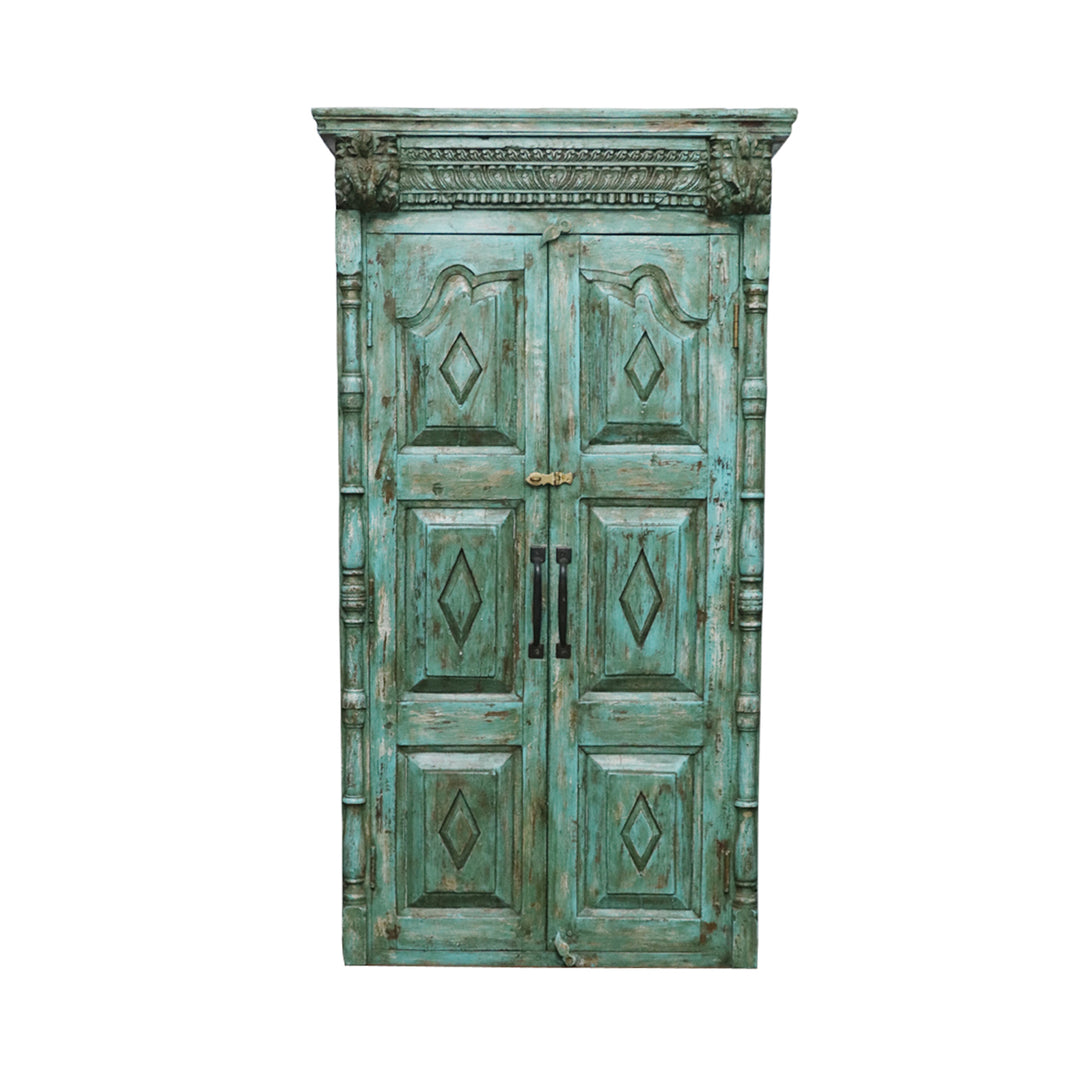 2-Part Mintgreen Wardrobe Wardrobe