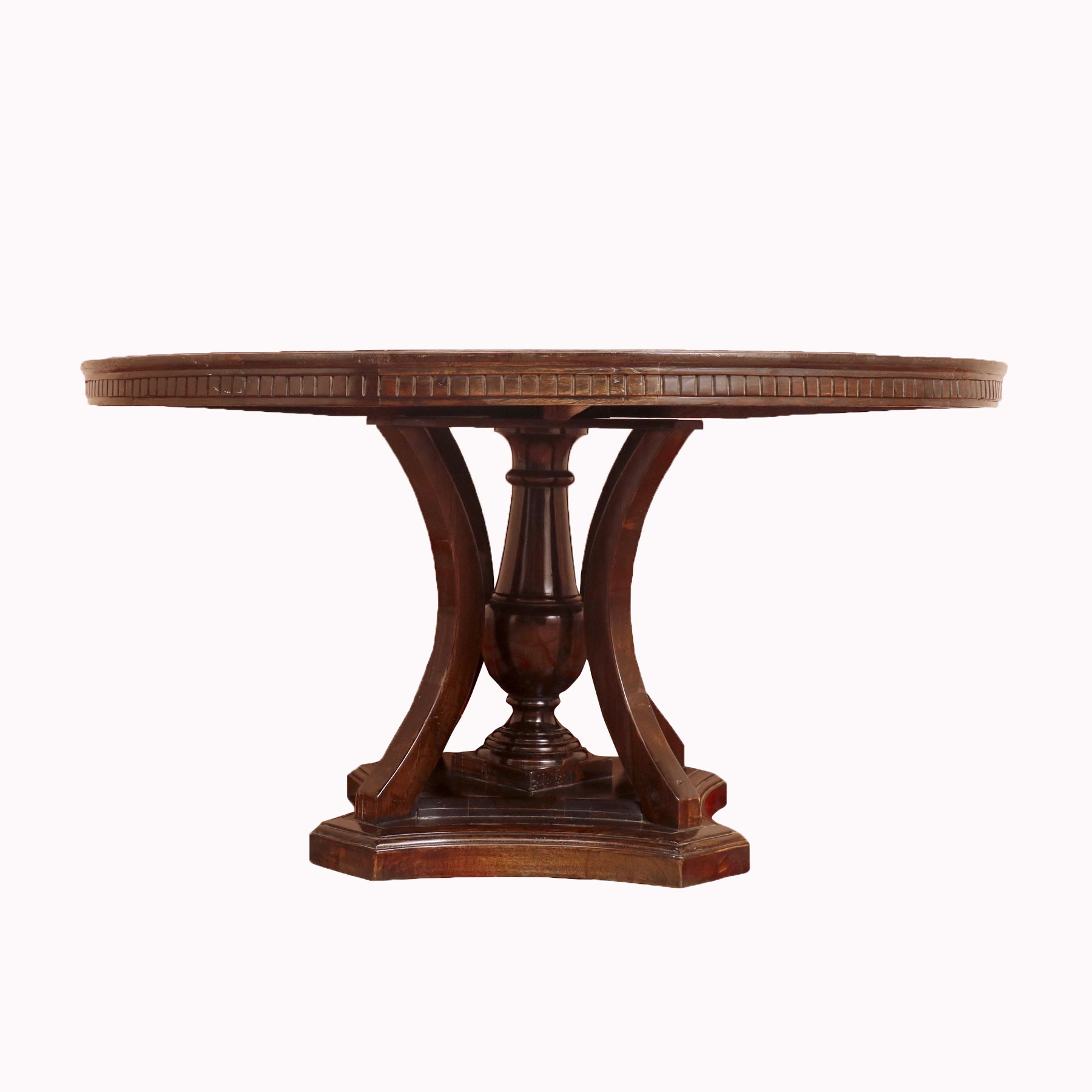 Artisan Black Rounded Dining Table Dining Table