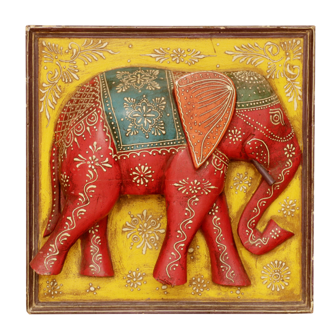 Three Dimensional Elephant Art Wall Decor