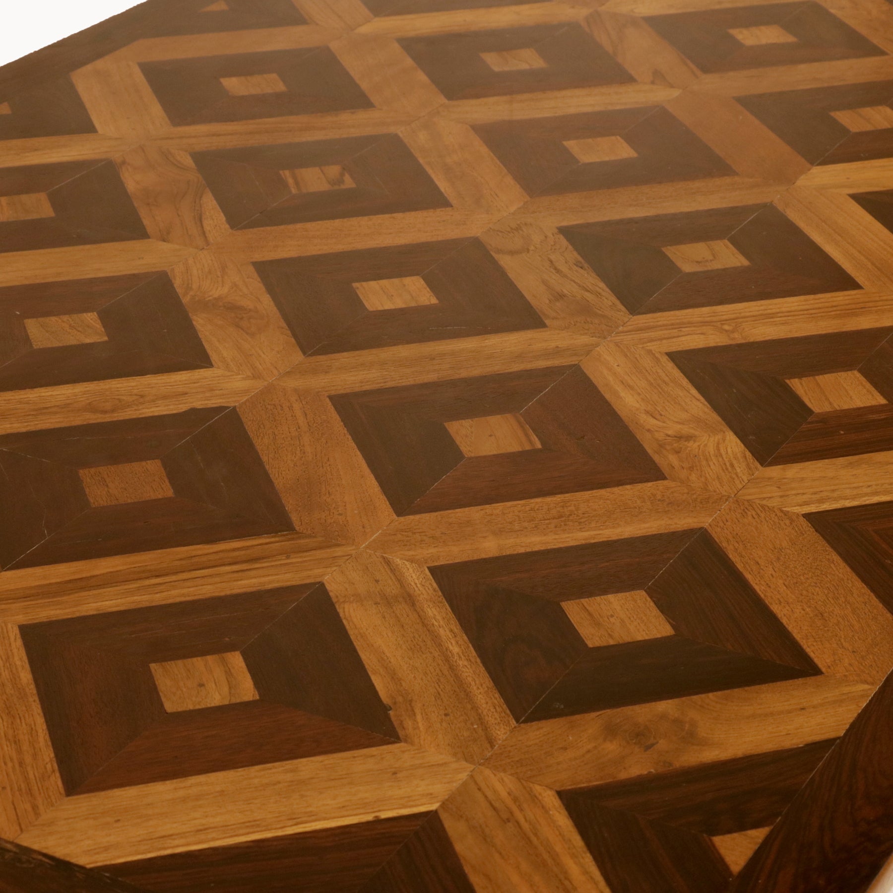Teak Wood Inlay design Large Dinning Table Dining Table