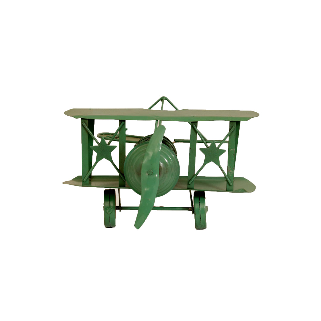 Green Fatigue Hued Plane Vehicle figurine