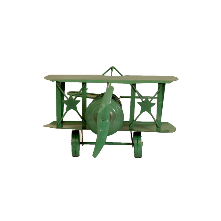 Green Fatigue Hued Plane Vehicle figurine