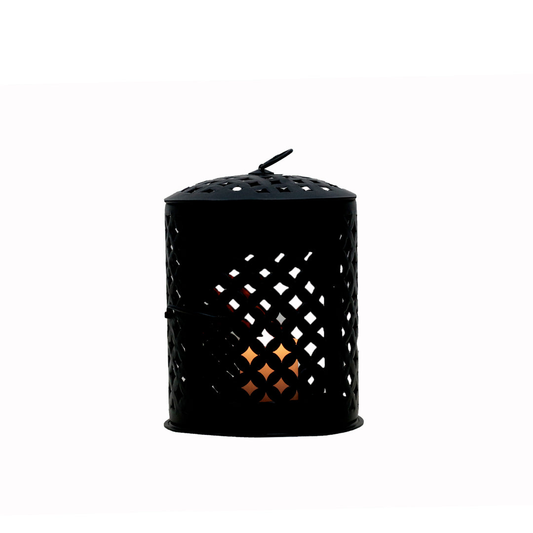 Robust Black Candle Holder Candle Holder