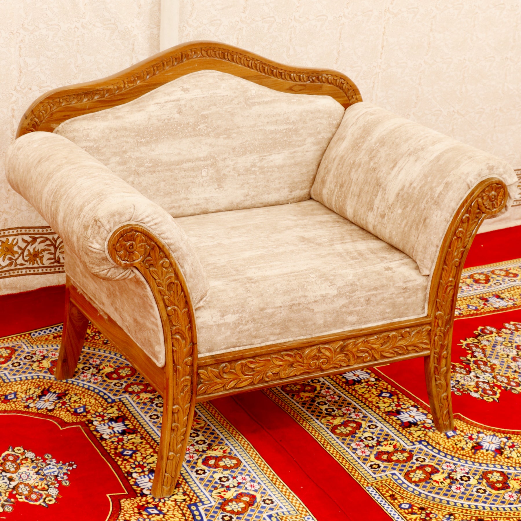Royal Rajashahi single Seater Sofa Sofa