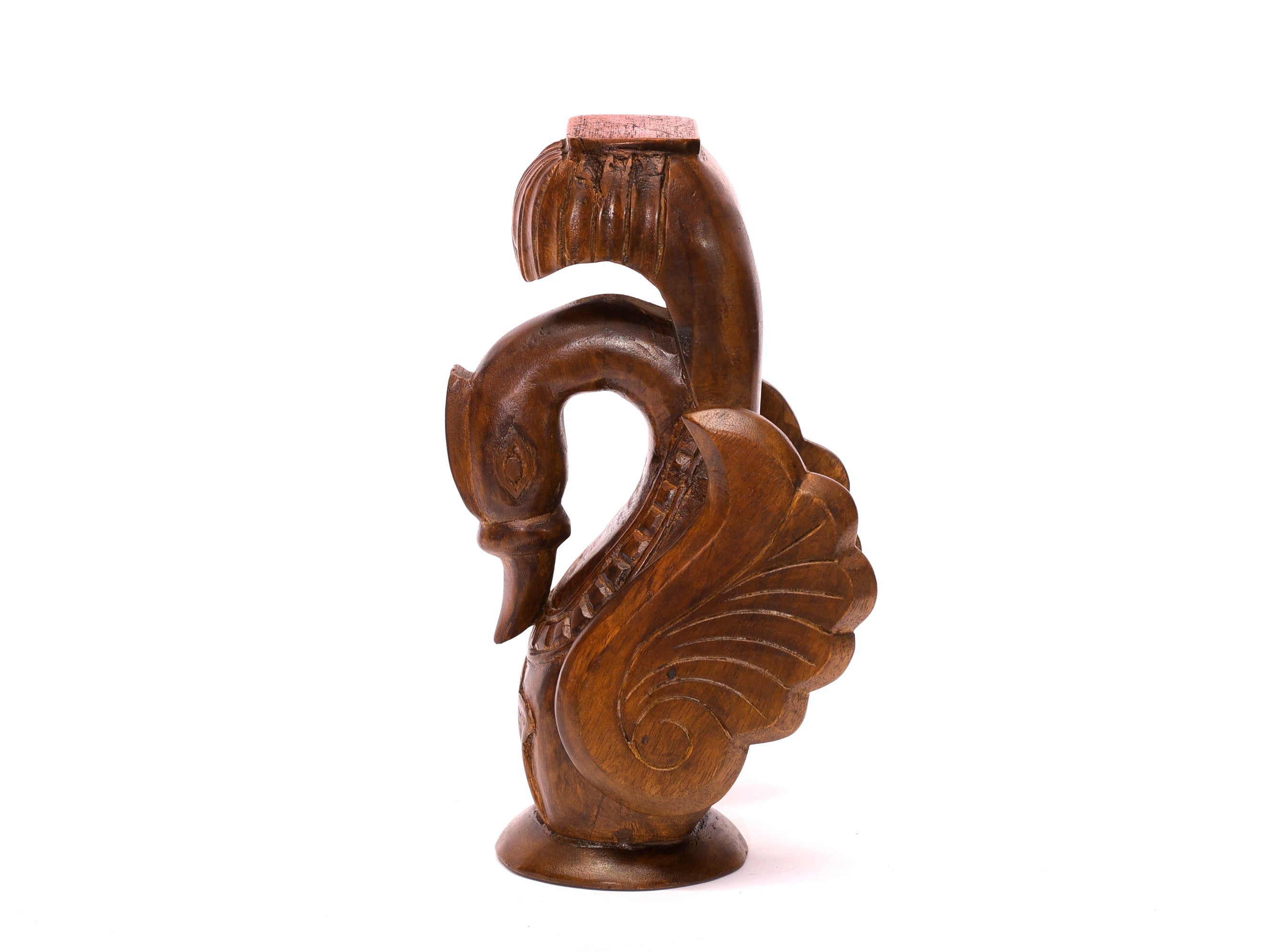 Beautiful Wooden Swan Stand (Large) Animal Figurine