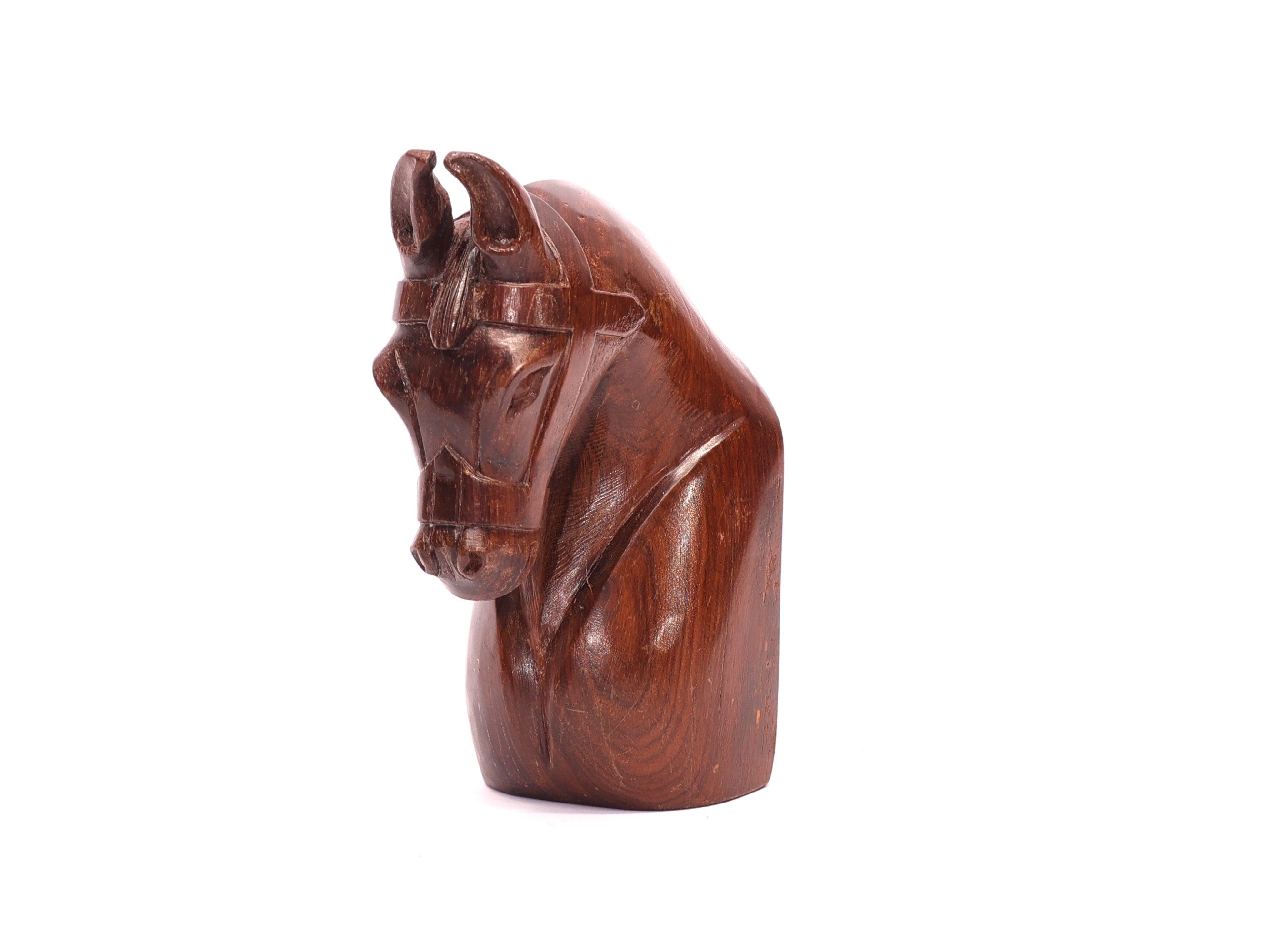 Wooden Horse Carving Animal Figurine