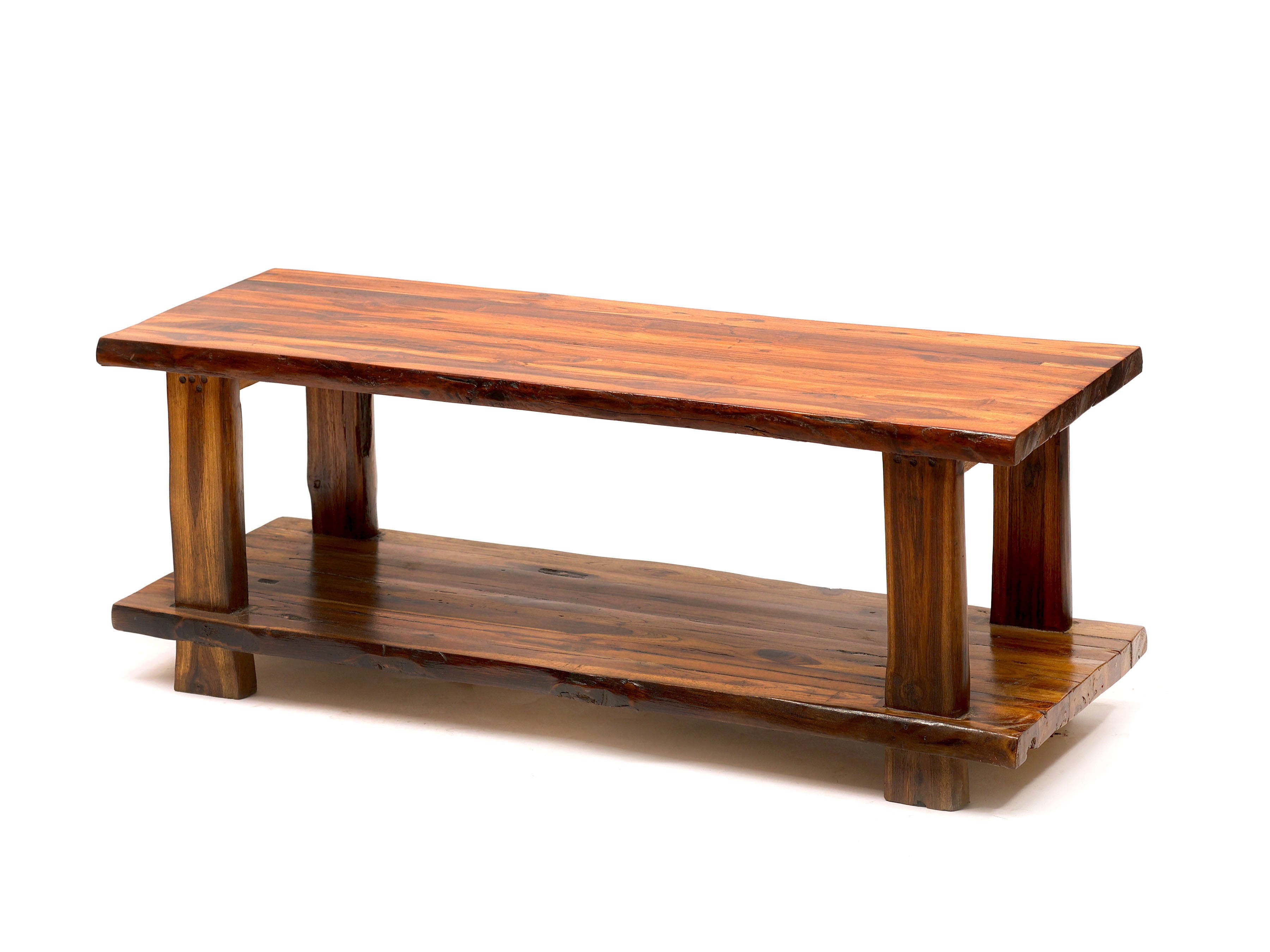 Heritage Finish Teak wood Coffee Table Coffee Table