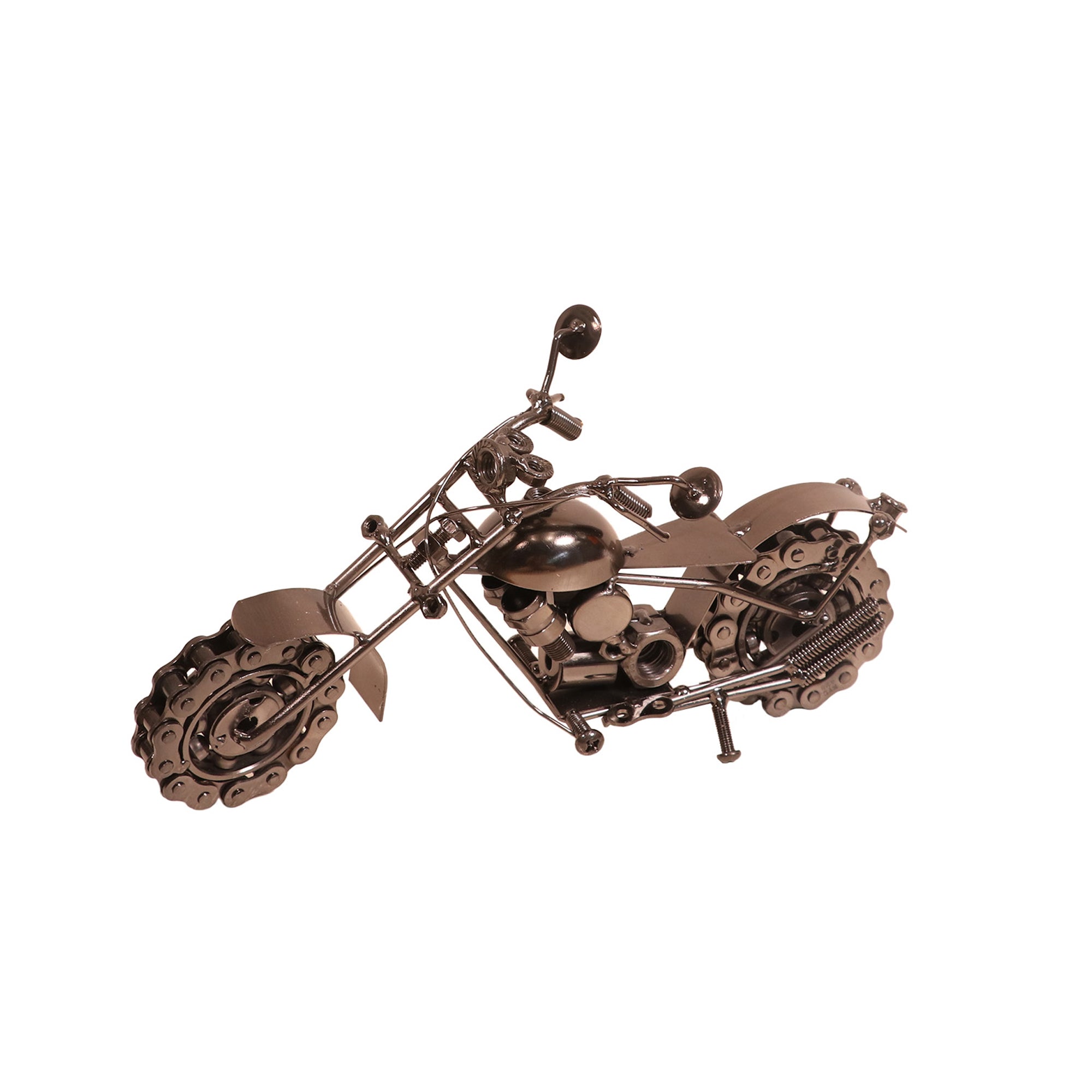 Metallic Beautiful bike Miniature Vehicle figurine