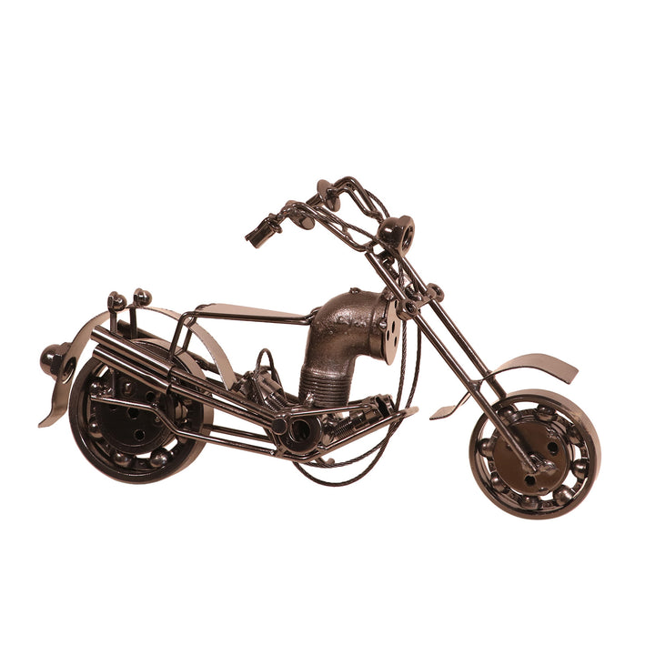 Metallic Bike Miniature Vehicle figurine