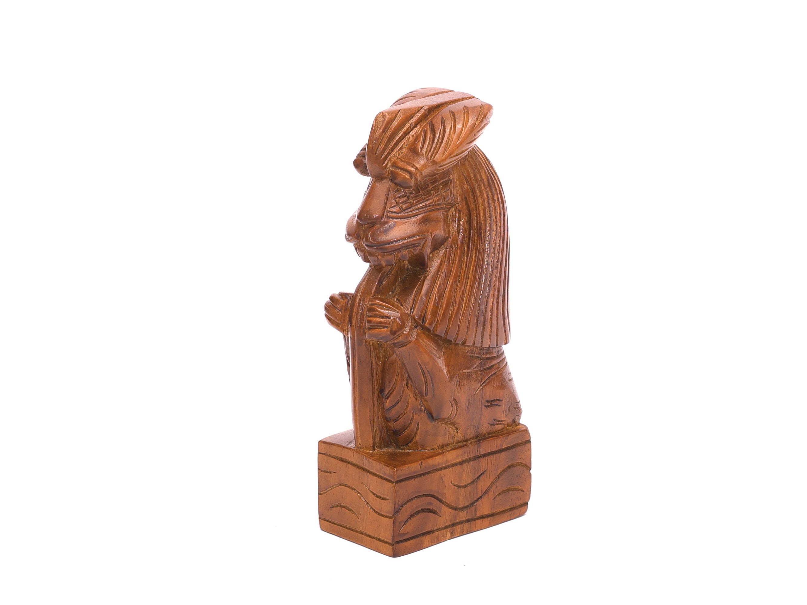 Traditional Carved Animal Guardian Animal Figurine
