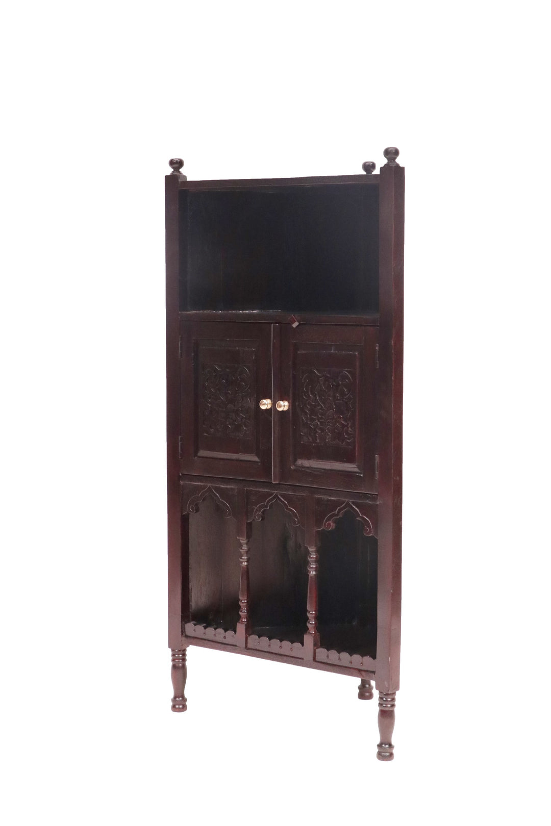 Classical Teak Southern Corner Cabinet Corner Cabinet