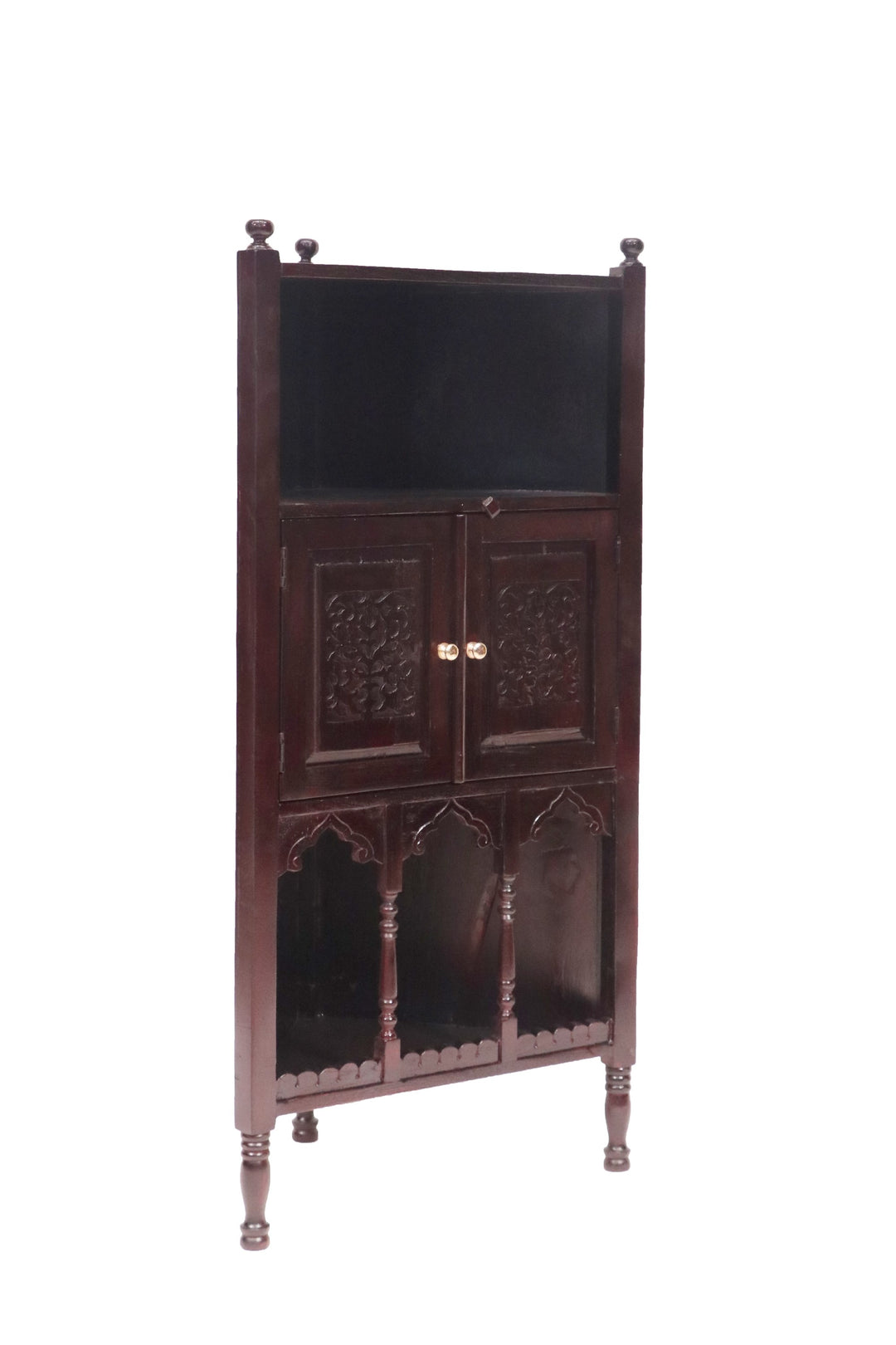 Classical Teak Southern Corner Cabinet Corner Cabinet