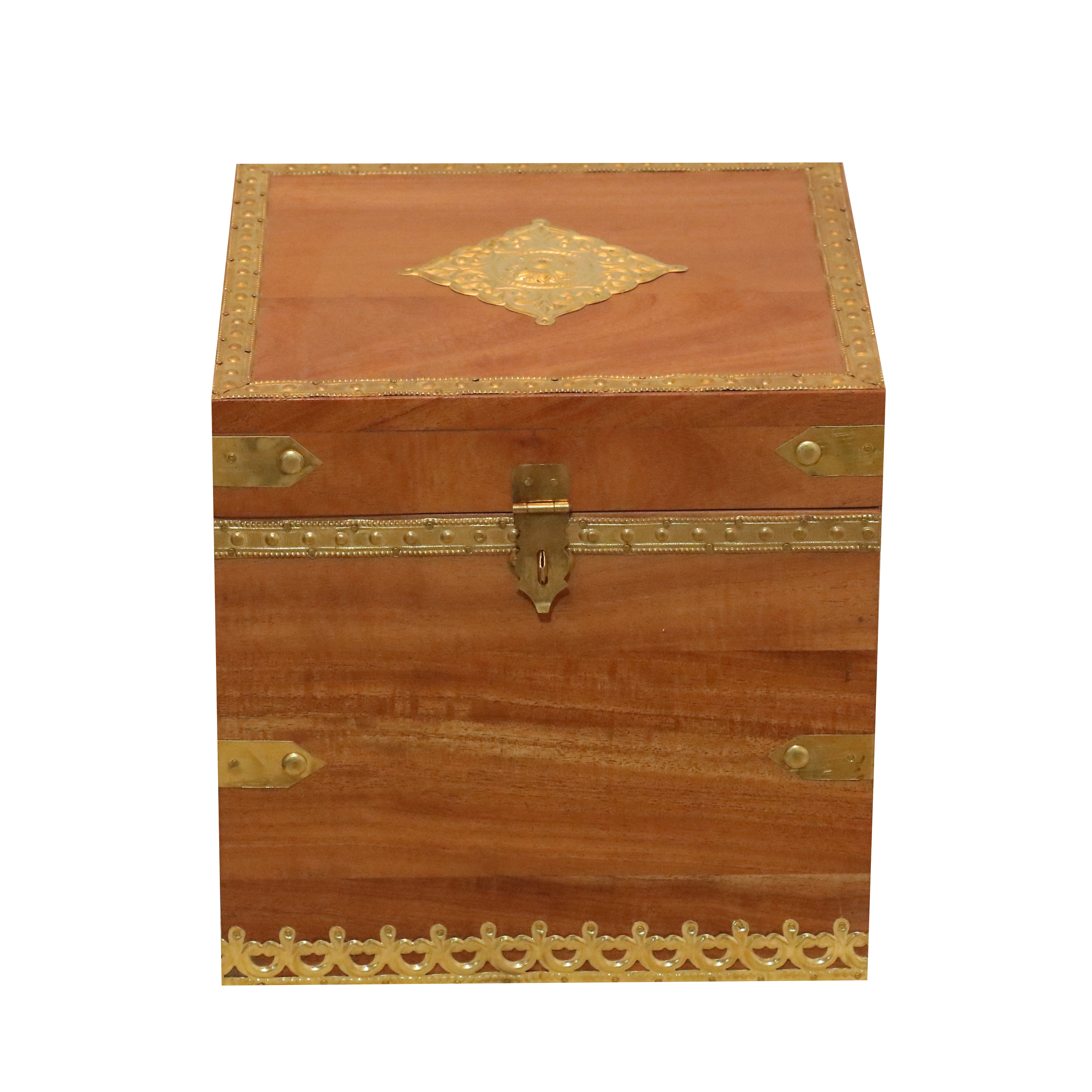 Wooden Cube Box Wooden Box
