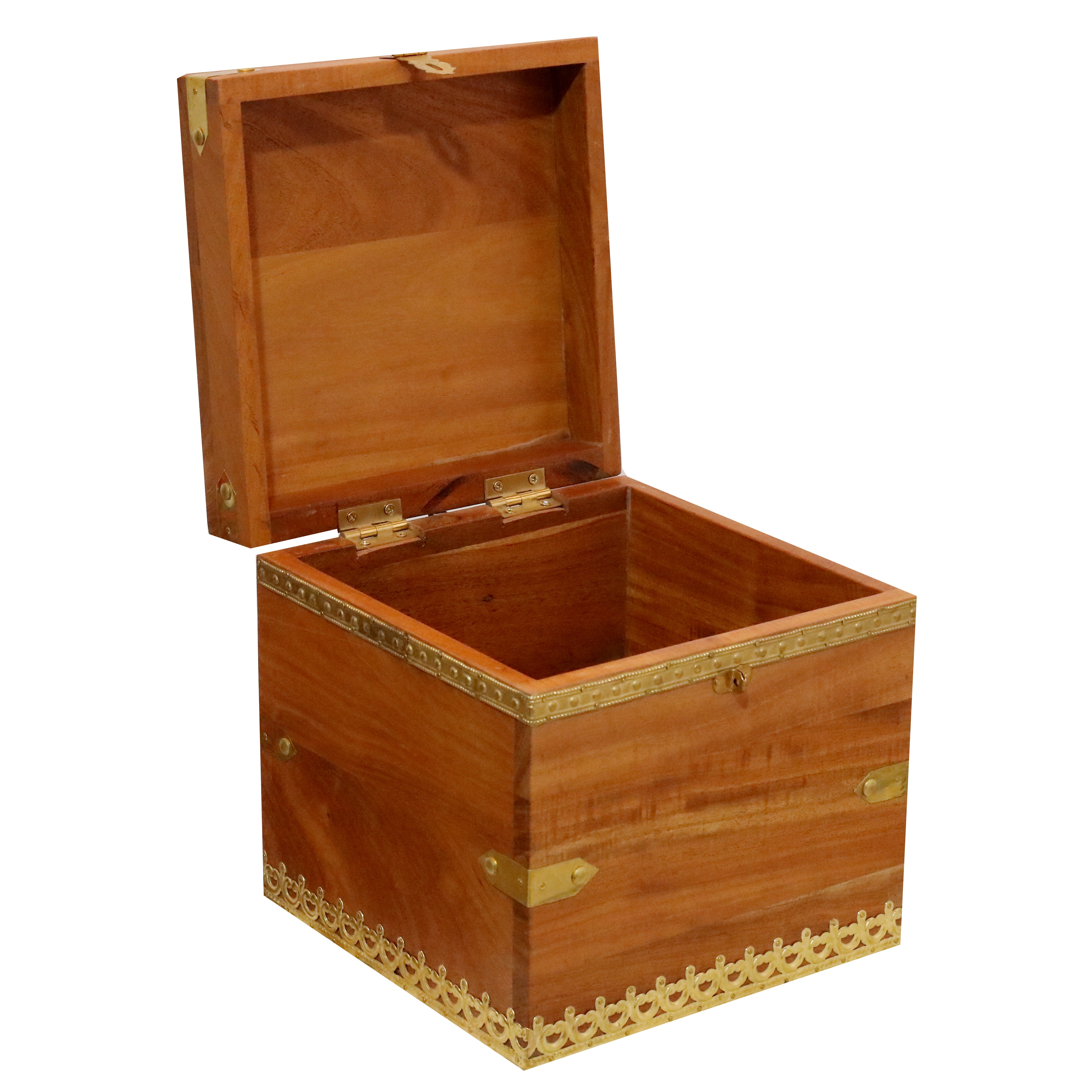 Wooden Cube Box Wooden Box