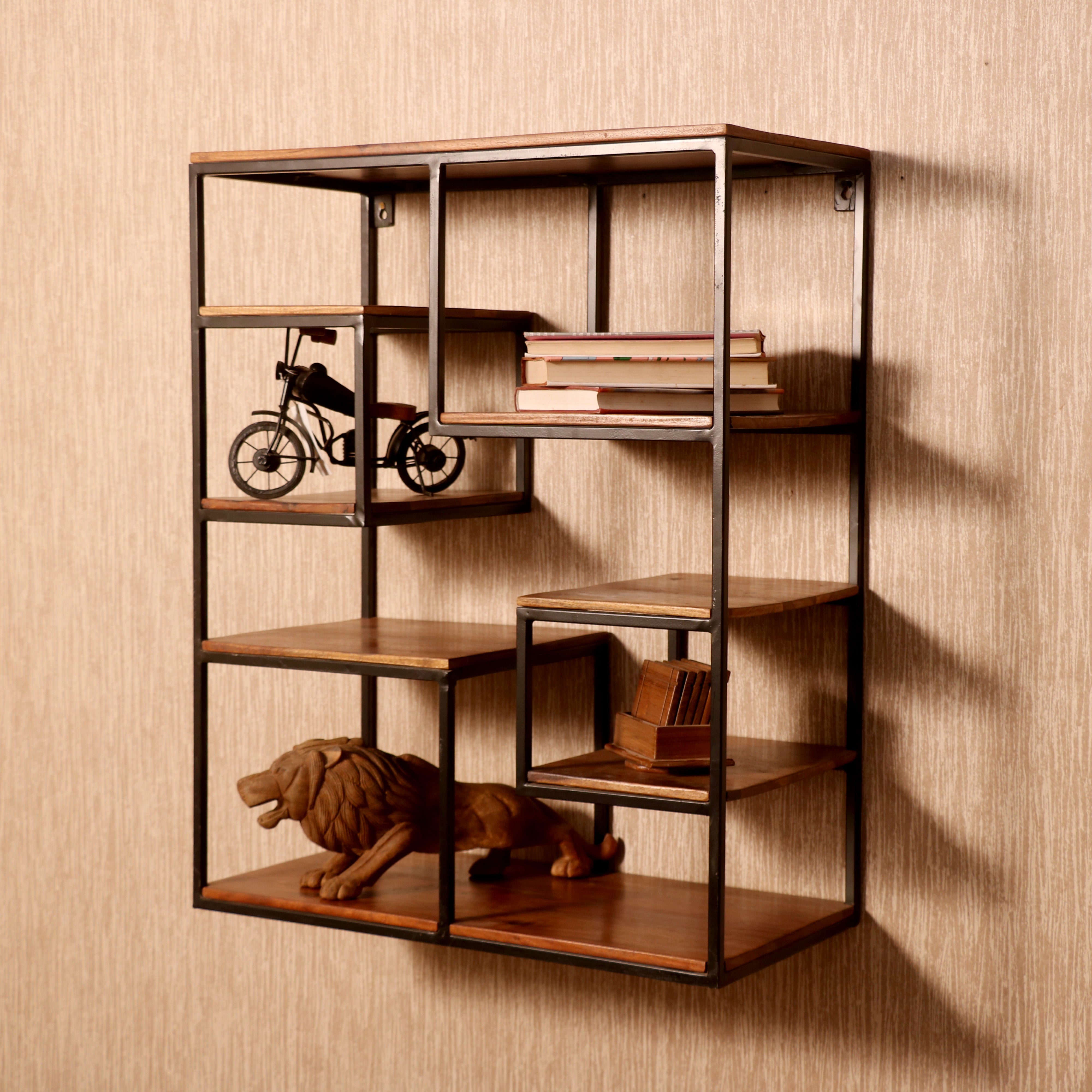 Iron shelving store