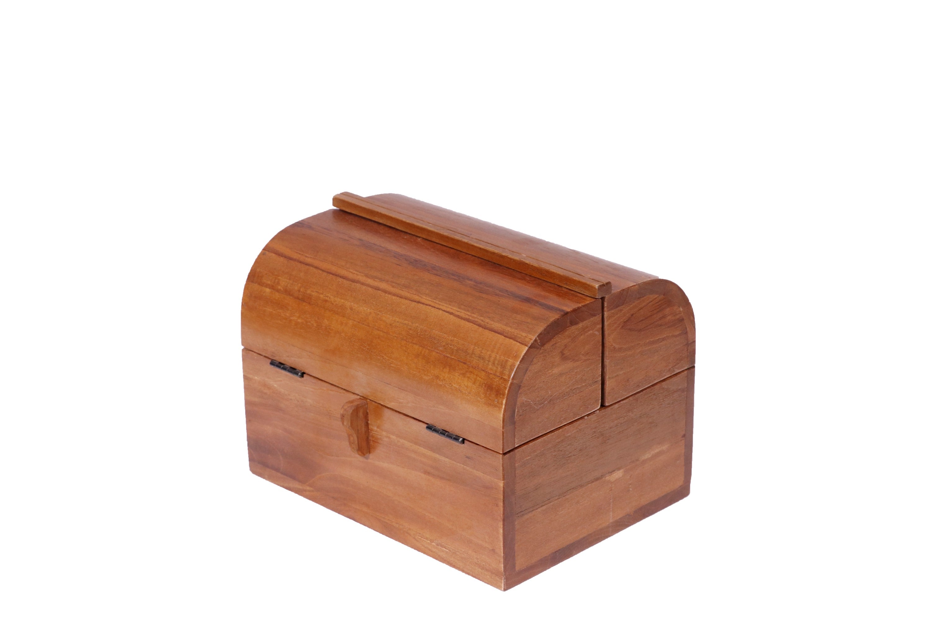 Double Door Box Small (10 x 7.5 x 7.5 Inch) Wooden Box
