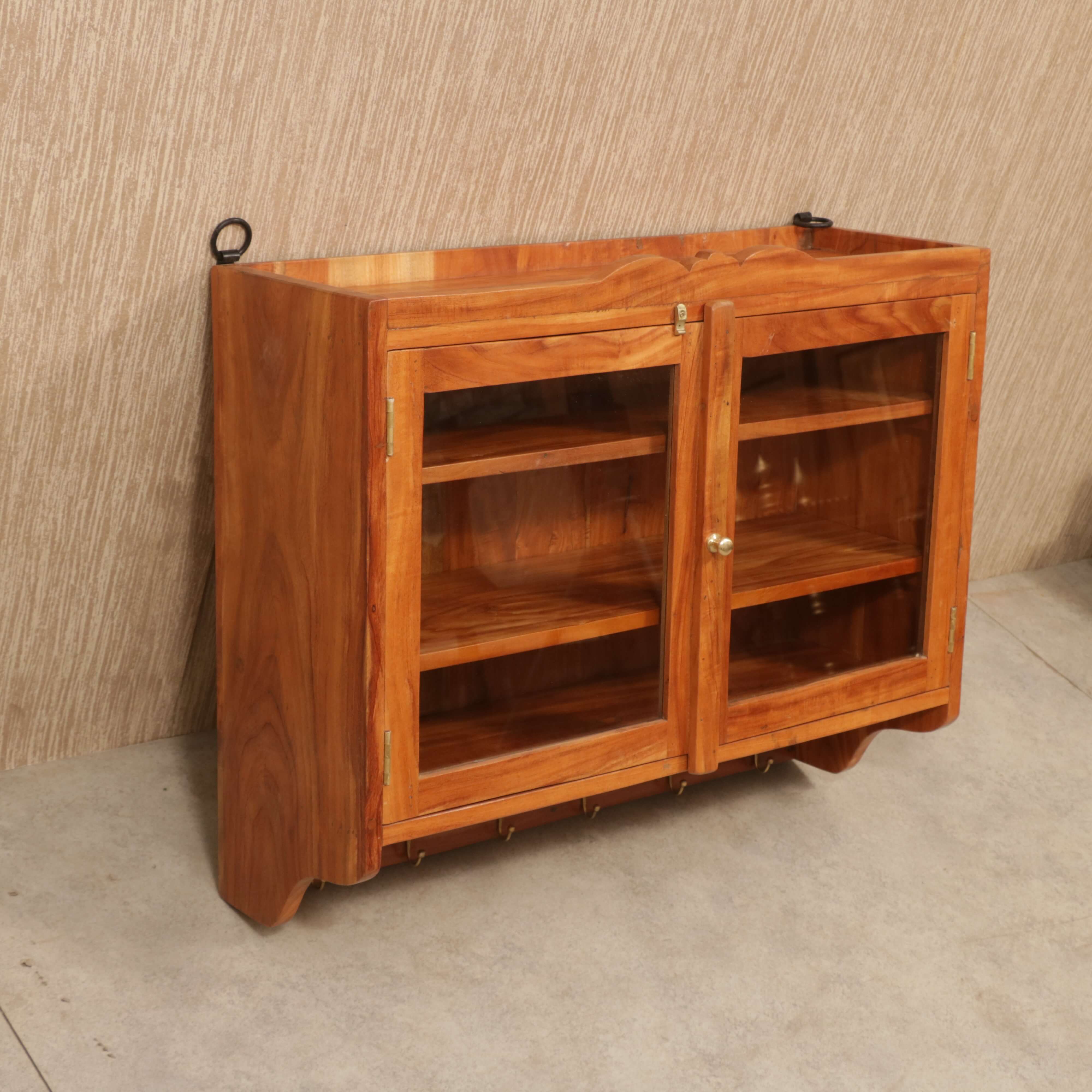 30 x 7 x 24 Inch Wide Wooden Hanging Cabinet Wall Cabinet