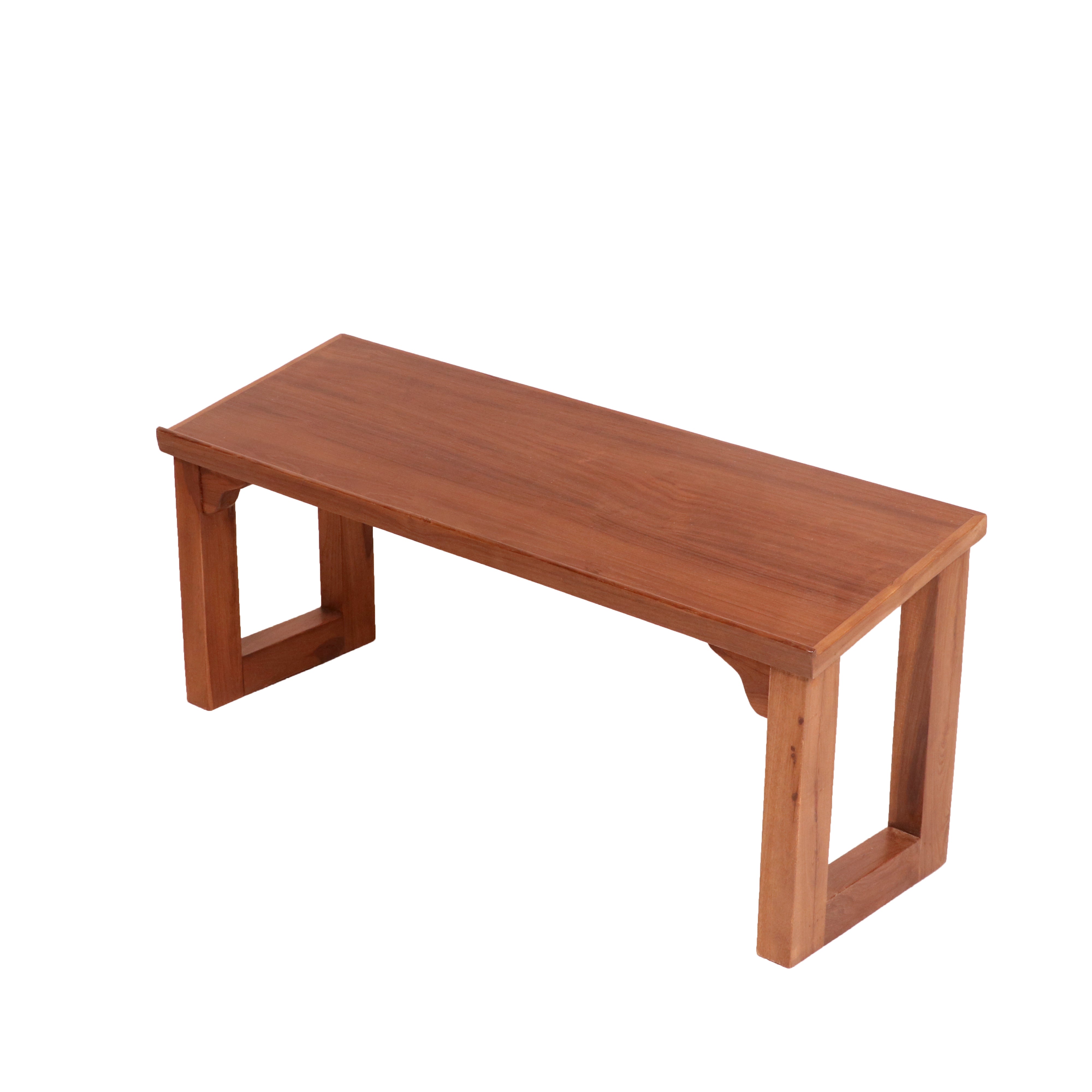 Long Munim Old School Wooden Table Lapdesk