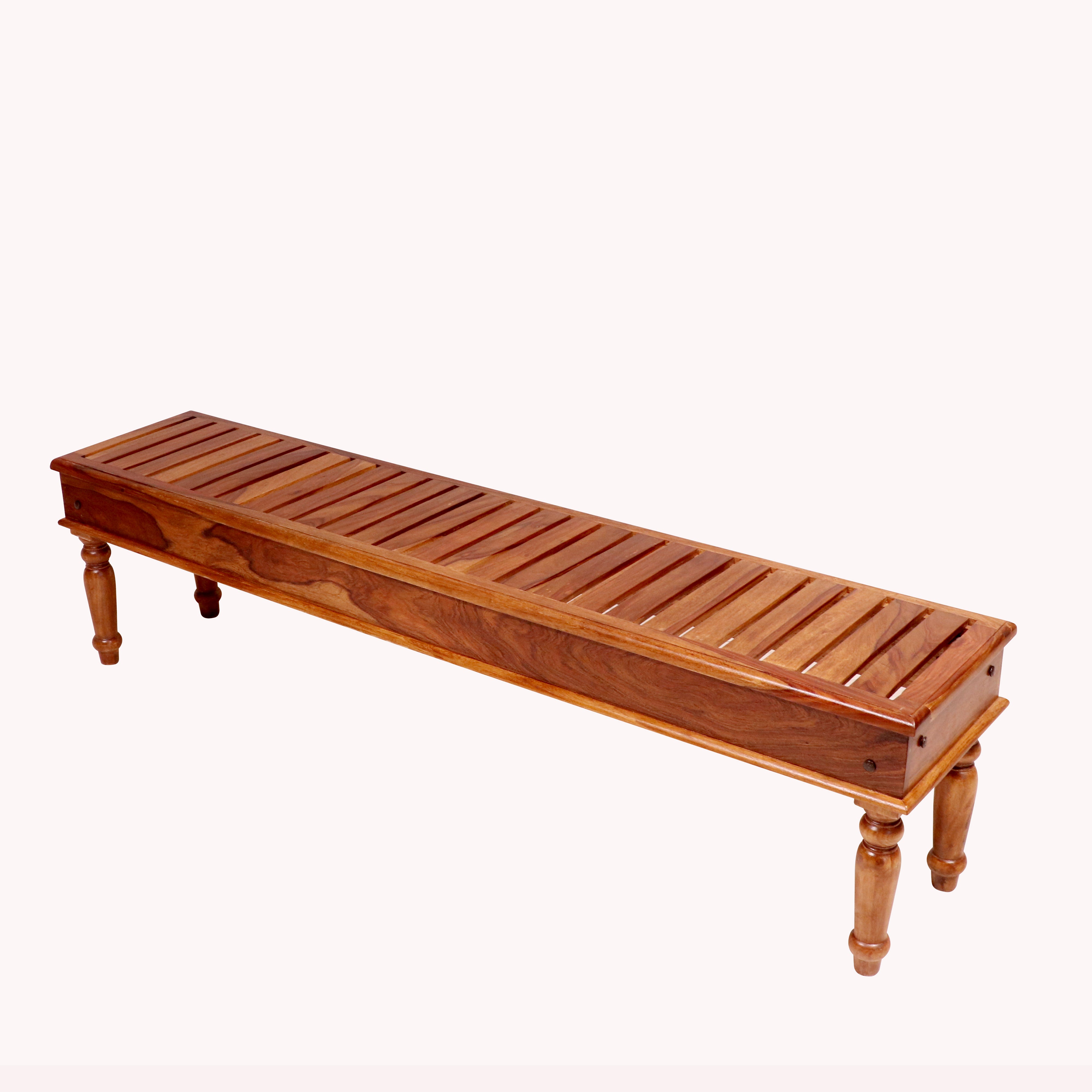 Sheesham wood 6ft strip concept long seating bench Bench