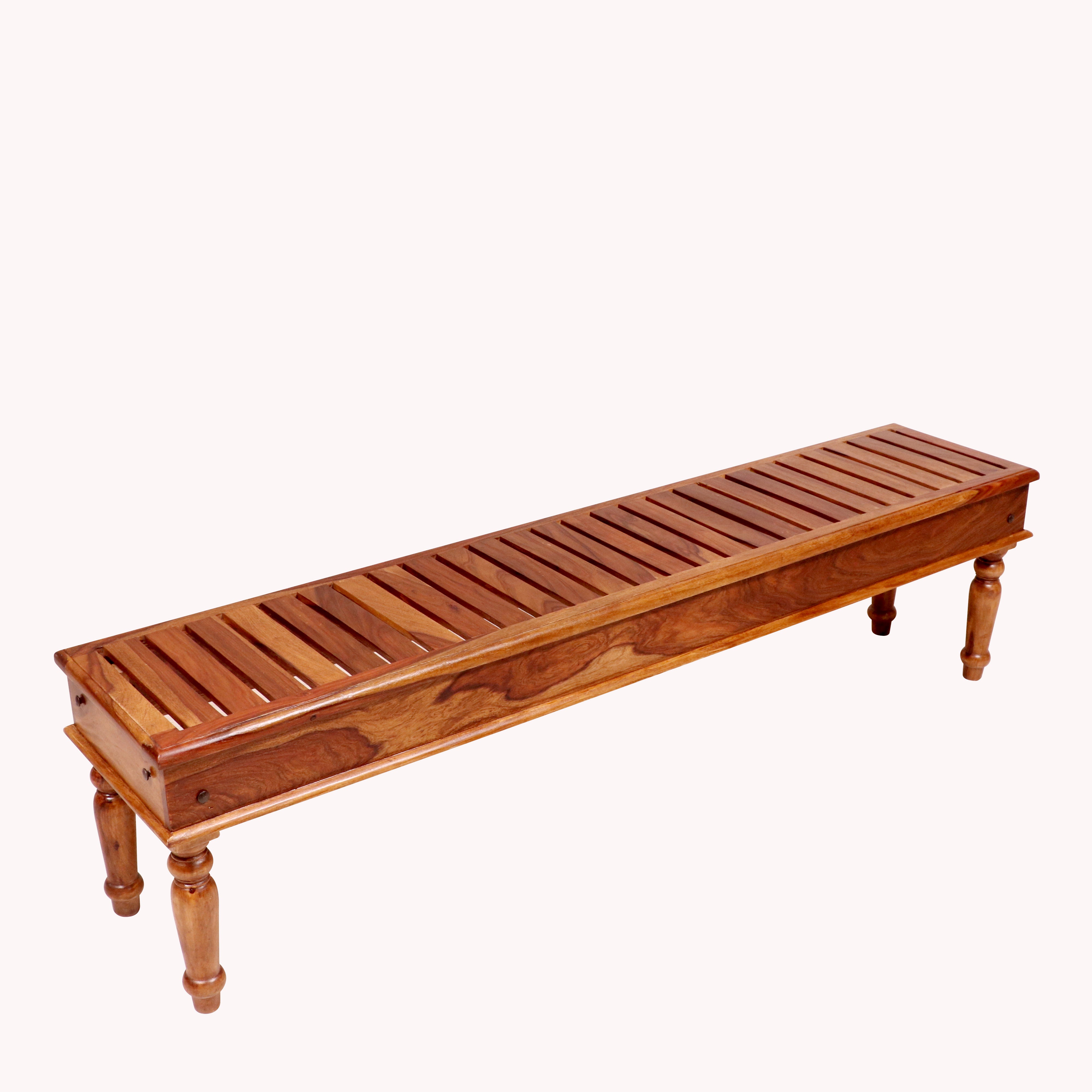 Sheesham wood 6ft strip concept long seating bench Bench