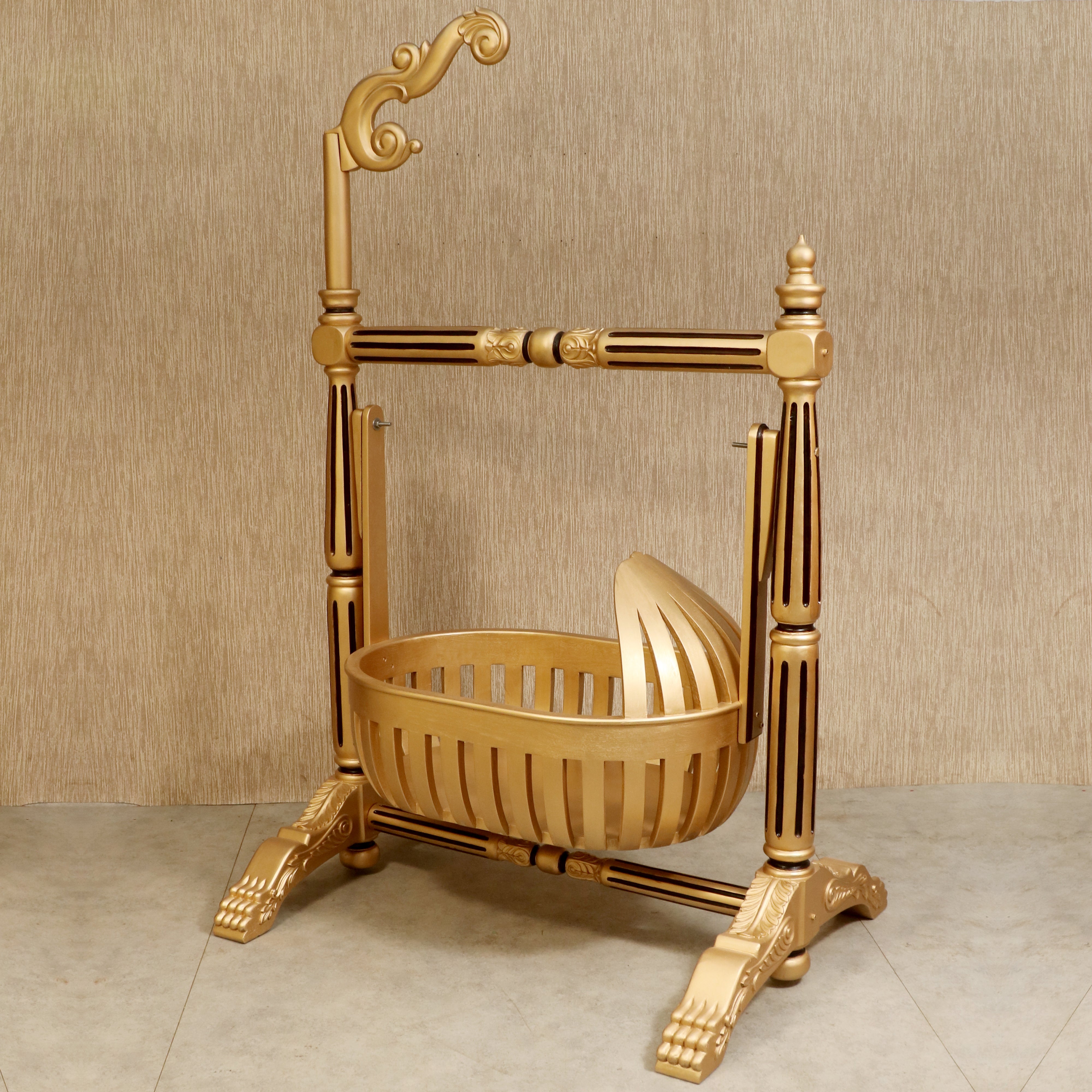 Baby jhula in clearance wood