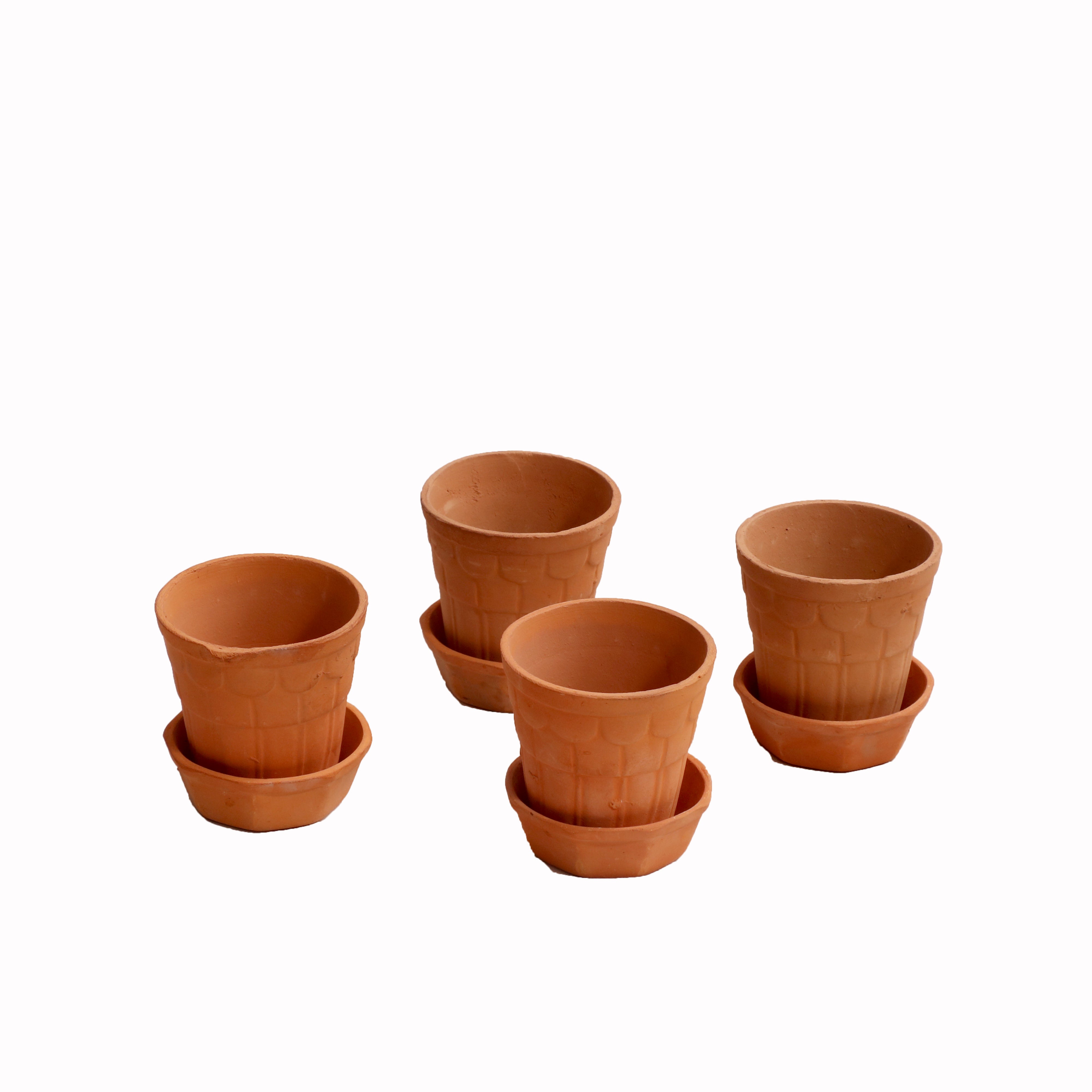 Clay Sikhora Set of 4 Glass