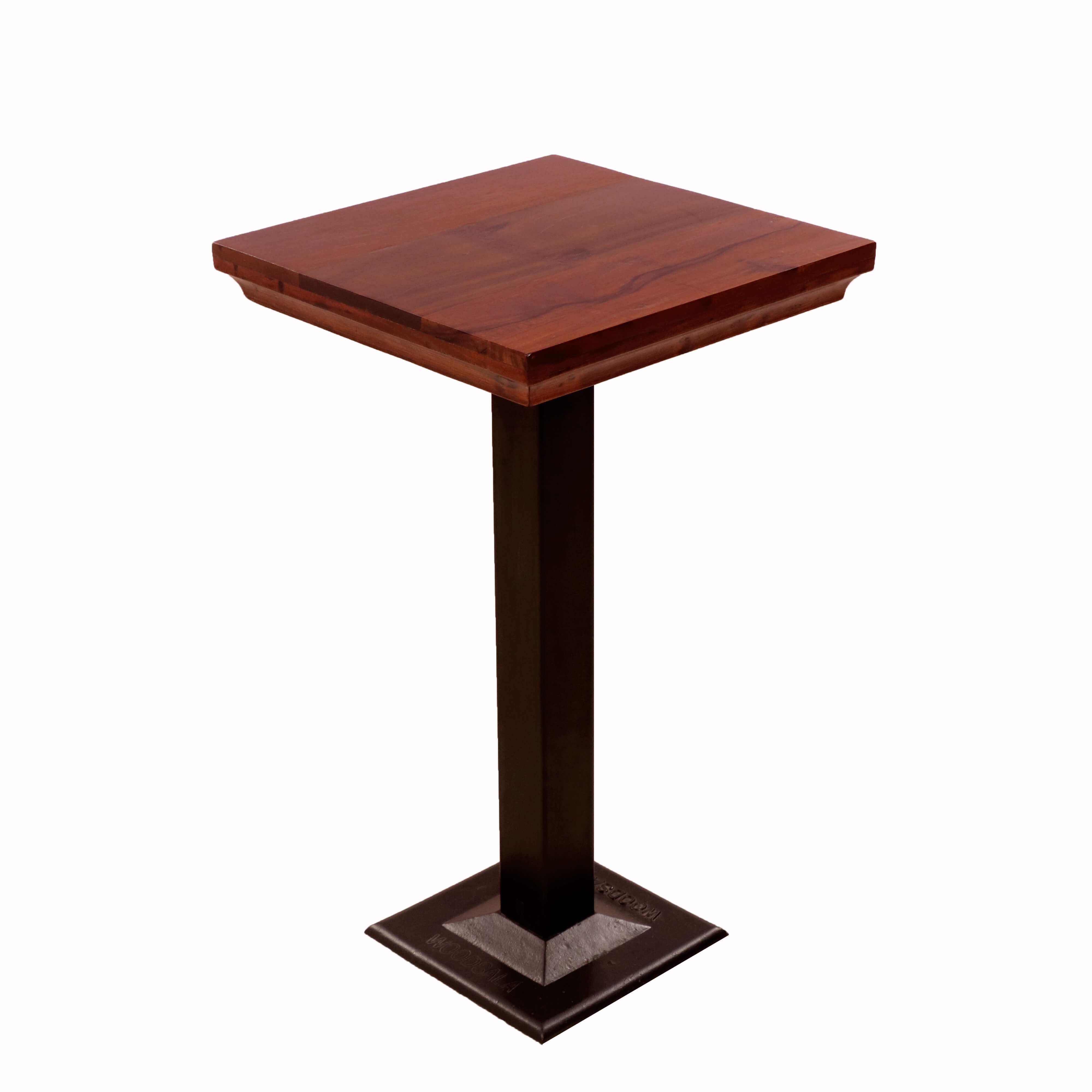Stylish Wooden Pedestal Table Bar Table