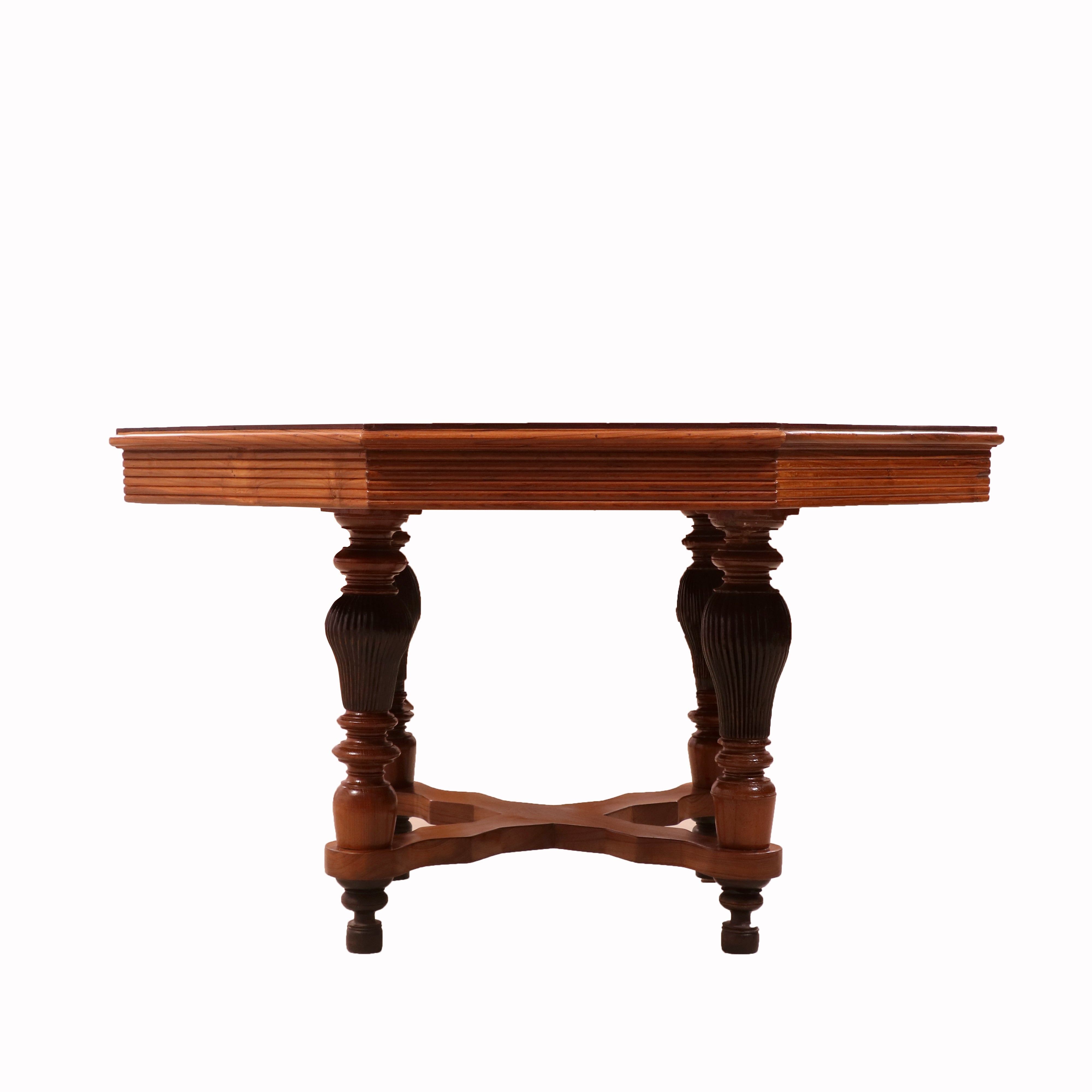 Octagonal Solid Teak Wood Dining Table Dining Table