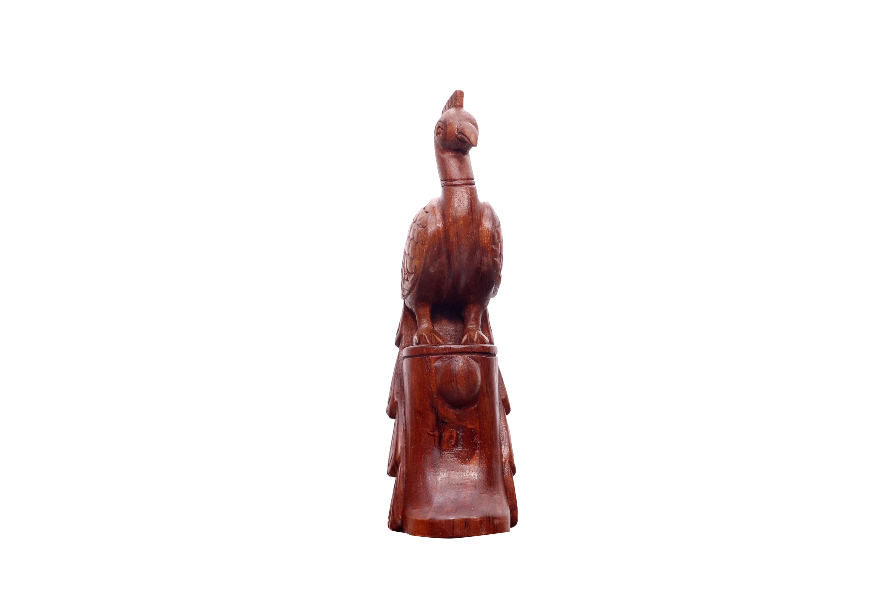 Wooden Carved Bird Animal Figurine